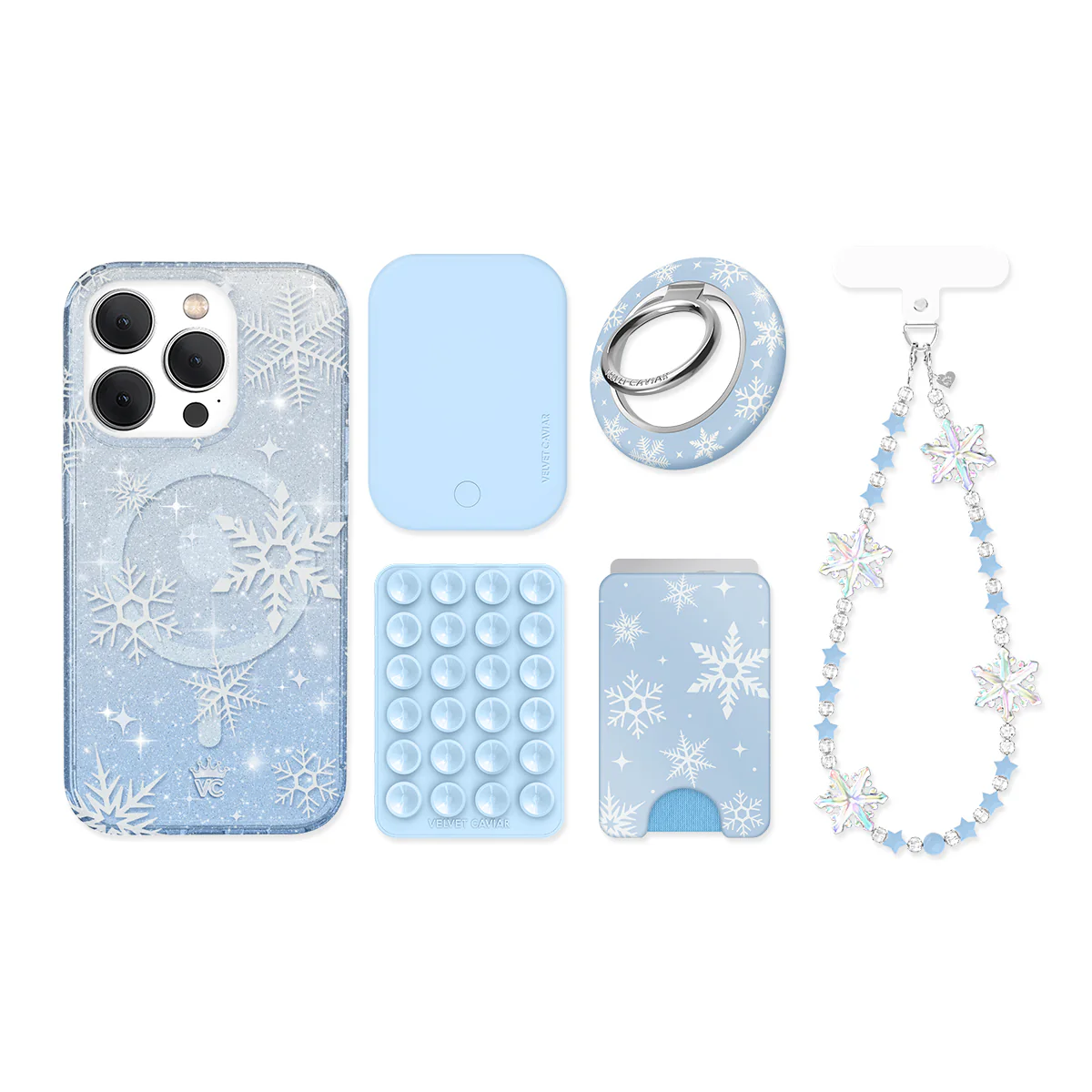 Snow Angel Glitter iPhone Bundle Set - Image 15