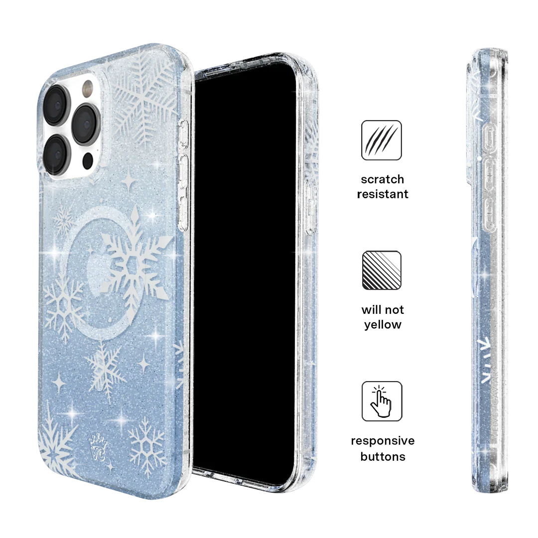 Snow Angel Glitter iPhone Case - Image 122