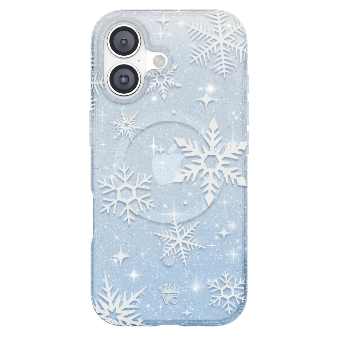 Snow Angel Glitter iPhone Case - Image 16