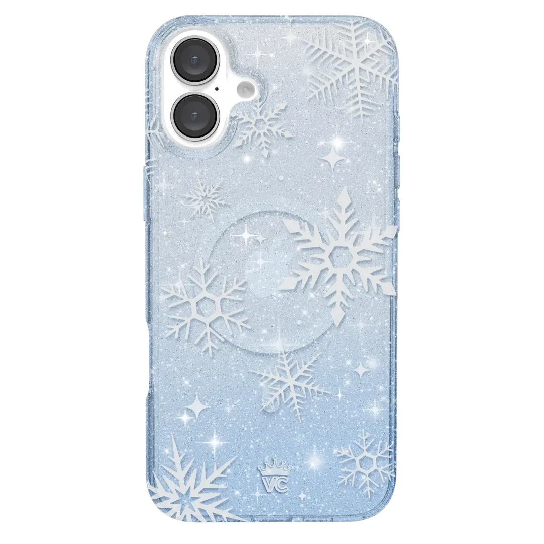 Snow Angel Glitter iPhone Case - Image 39
