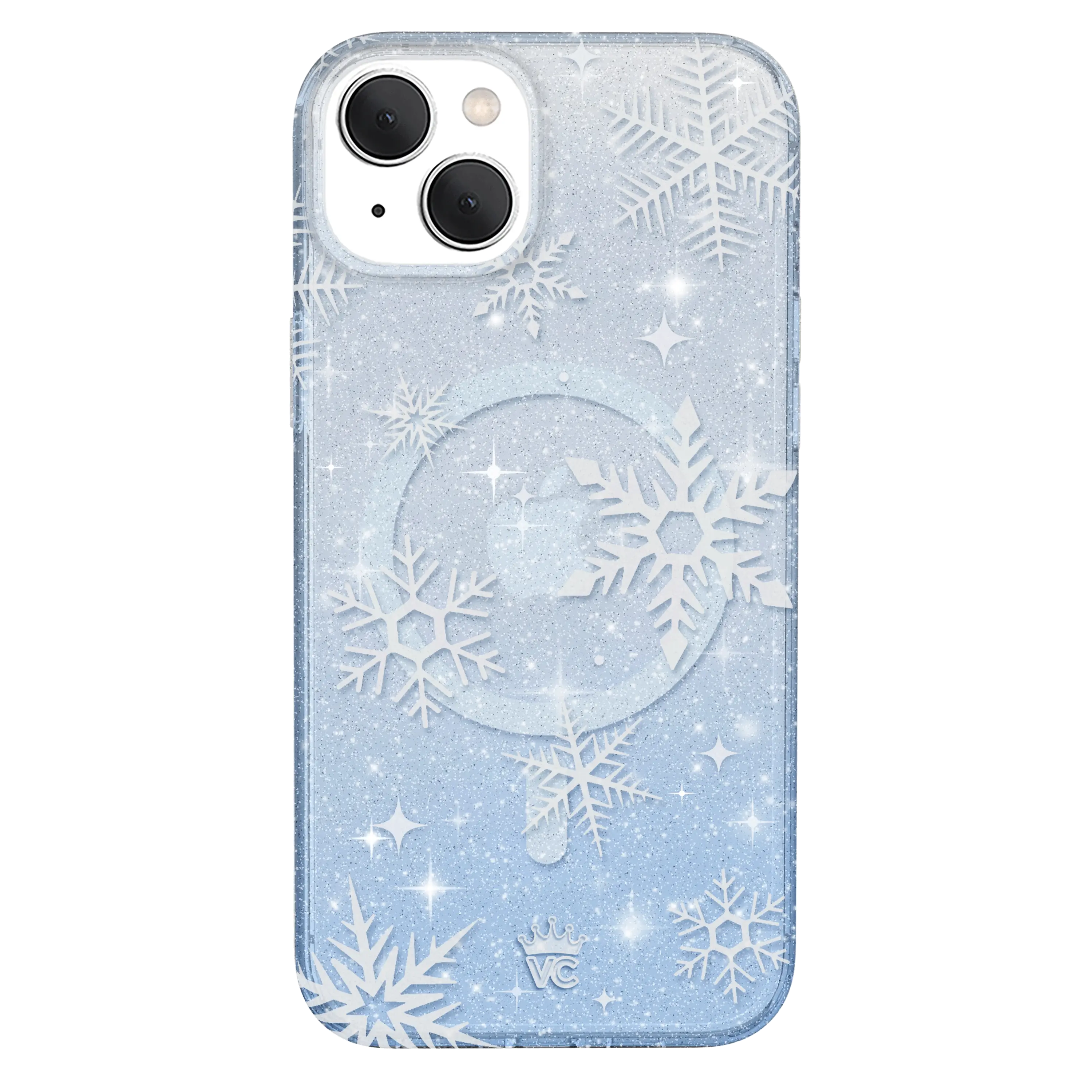 Snow Angel Glitter iPhone Case - Image 57