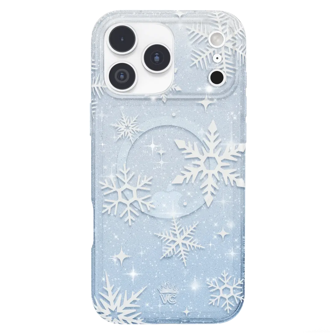Snow Angel Glitter iPhone Case - Image 6