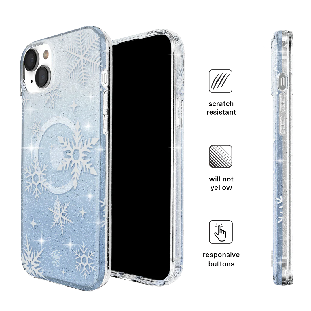 Snow Angel Glitter iPhone Case - Image 62