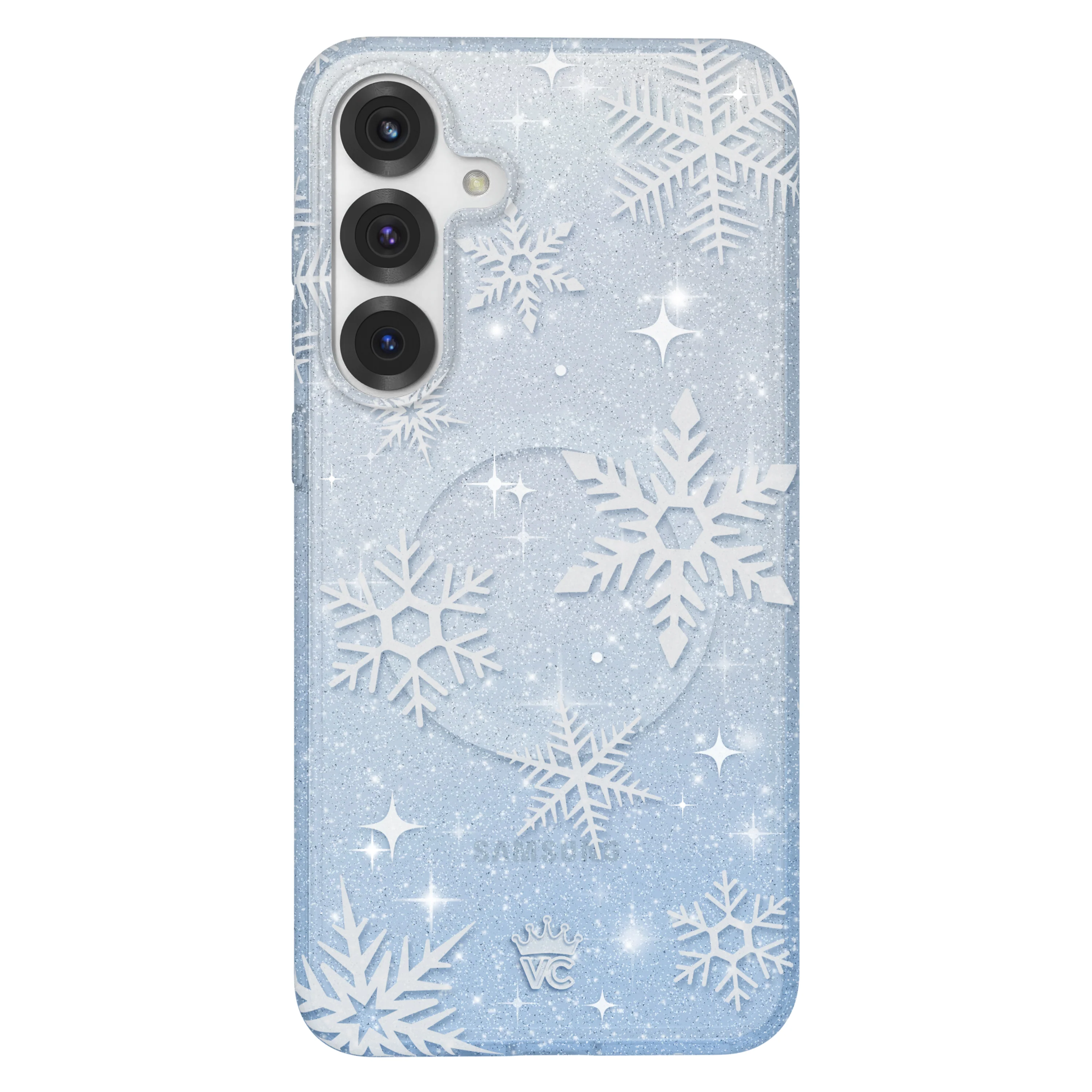 Snow Angel Glitter Samsung Case - Image 11