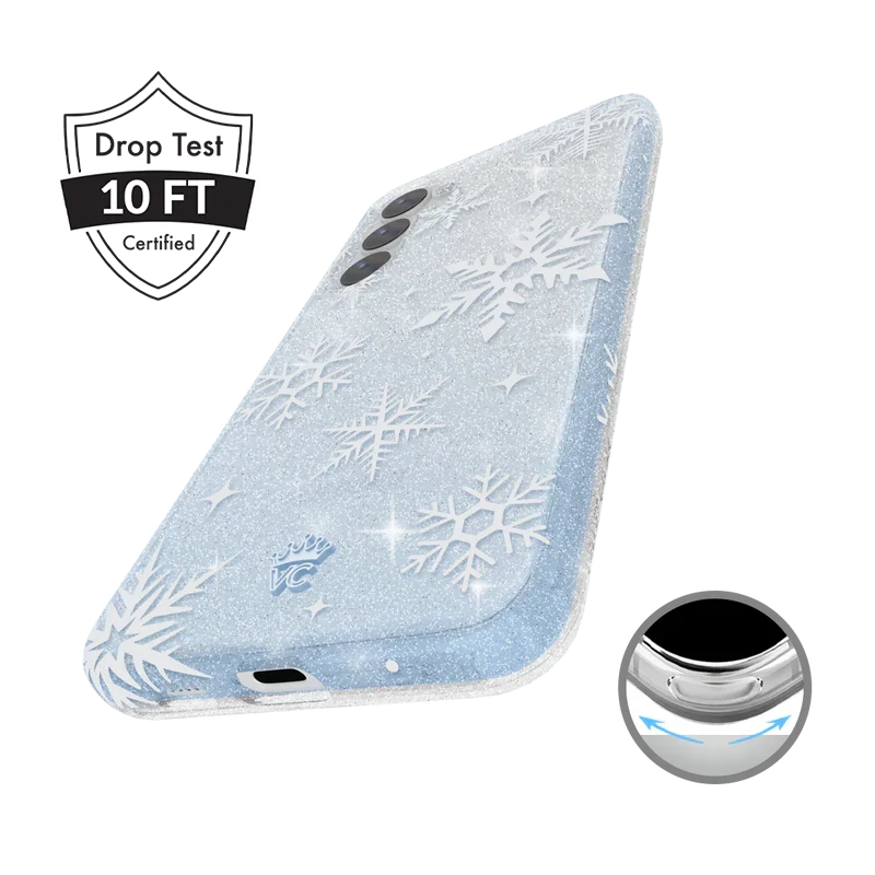 Snow Angel Glitter Samsung Case - Image 24