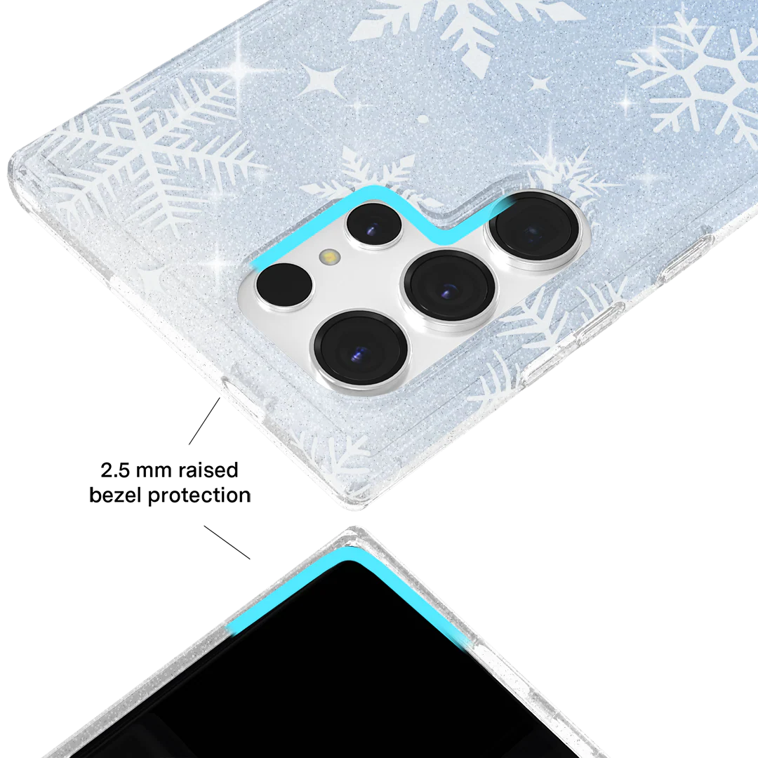 Snow Angel Glitter Samsung Case - Image 27
