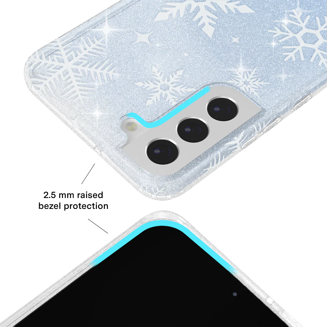 Snow Angel Glitter Samsung Case - Image 52