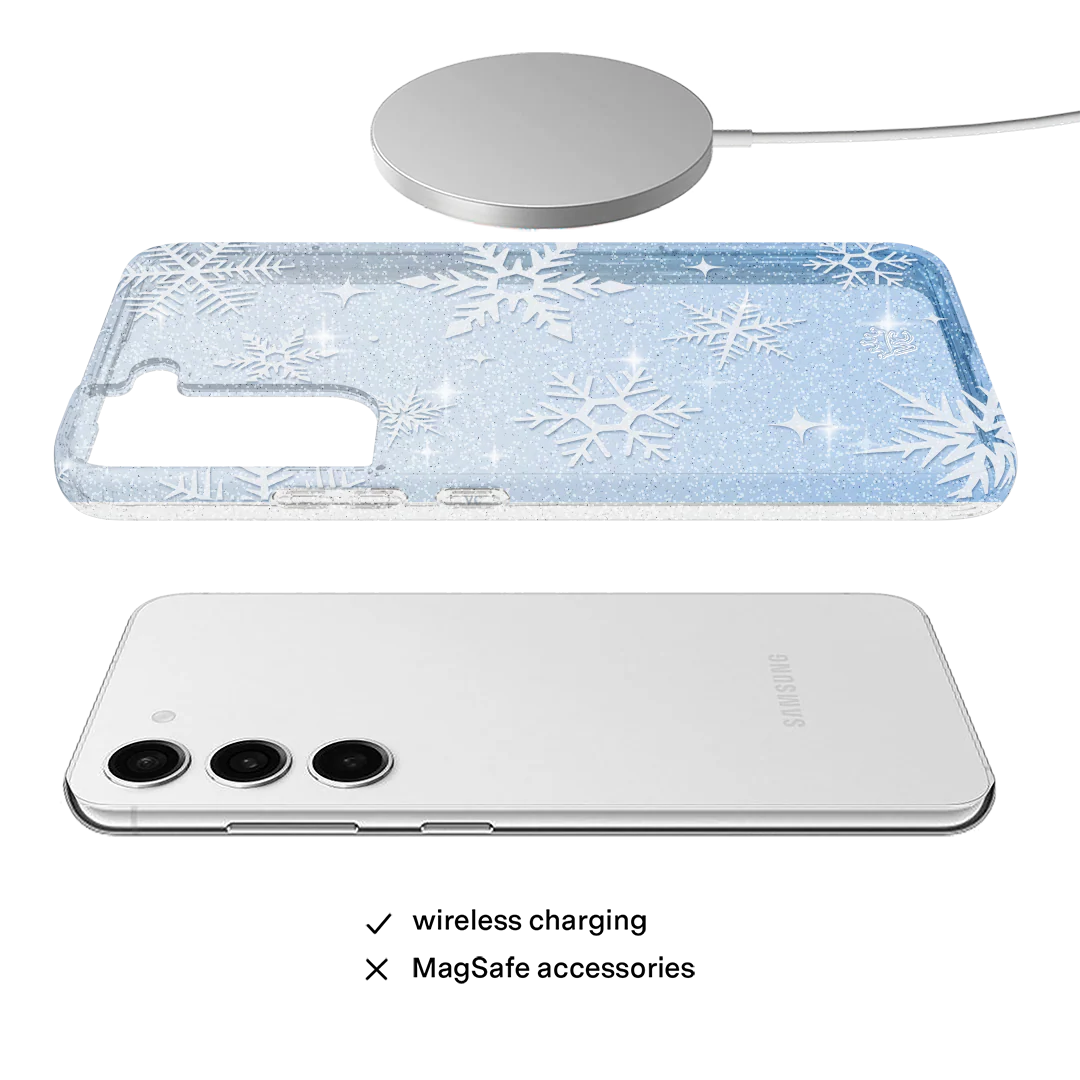 Snow Angel Glitter Samsung Case - Image 53