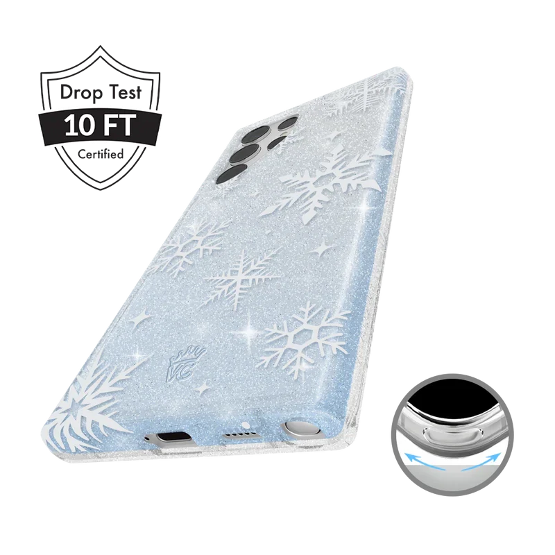 Snow Angel Glitter Samsung Case - Image 59