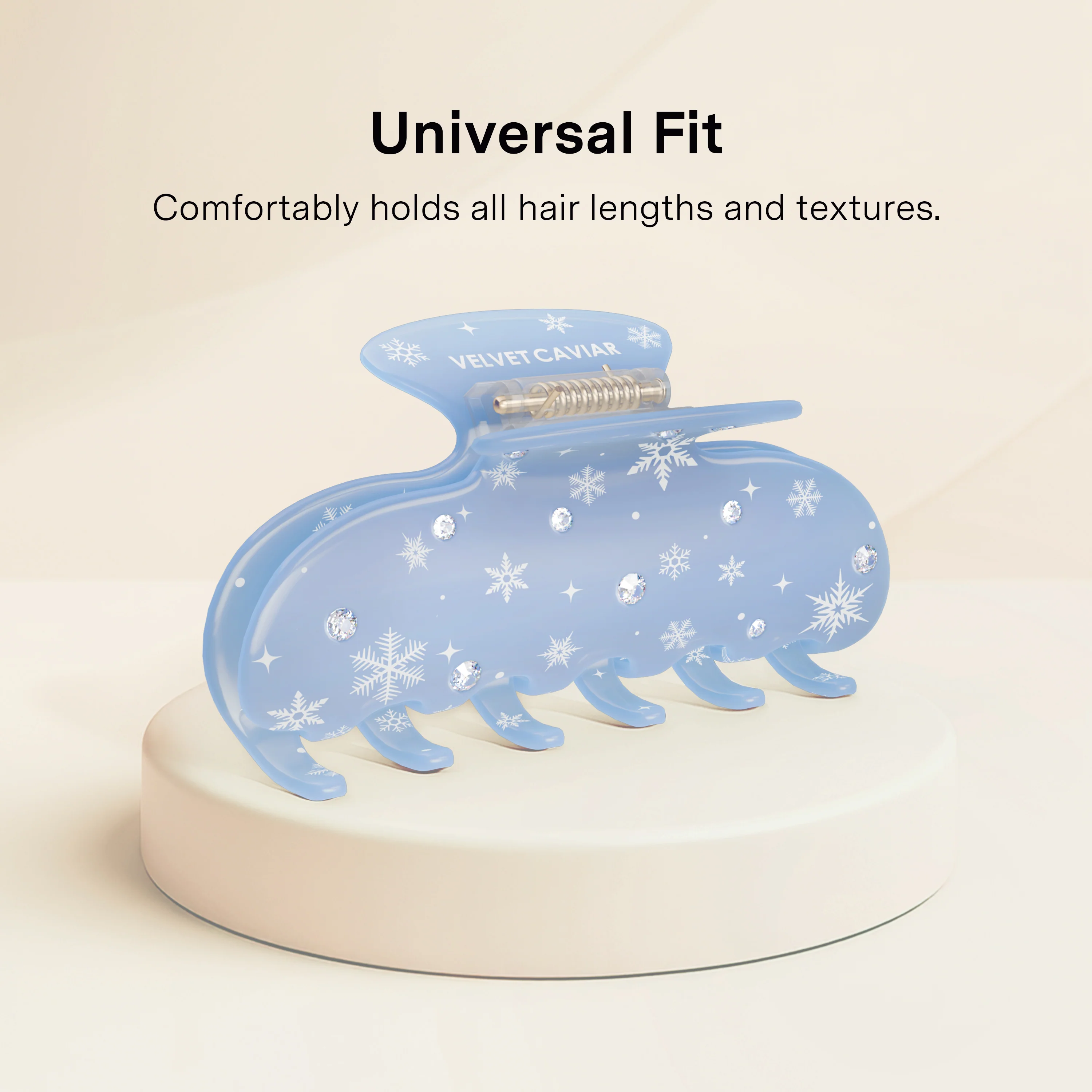 Snow Angel Hair Clip - Image 3