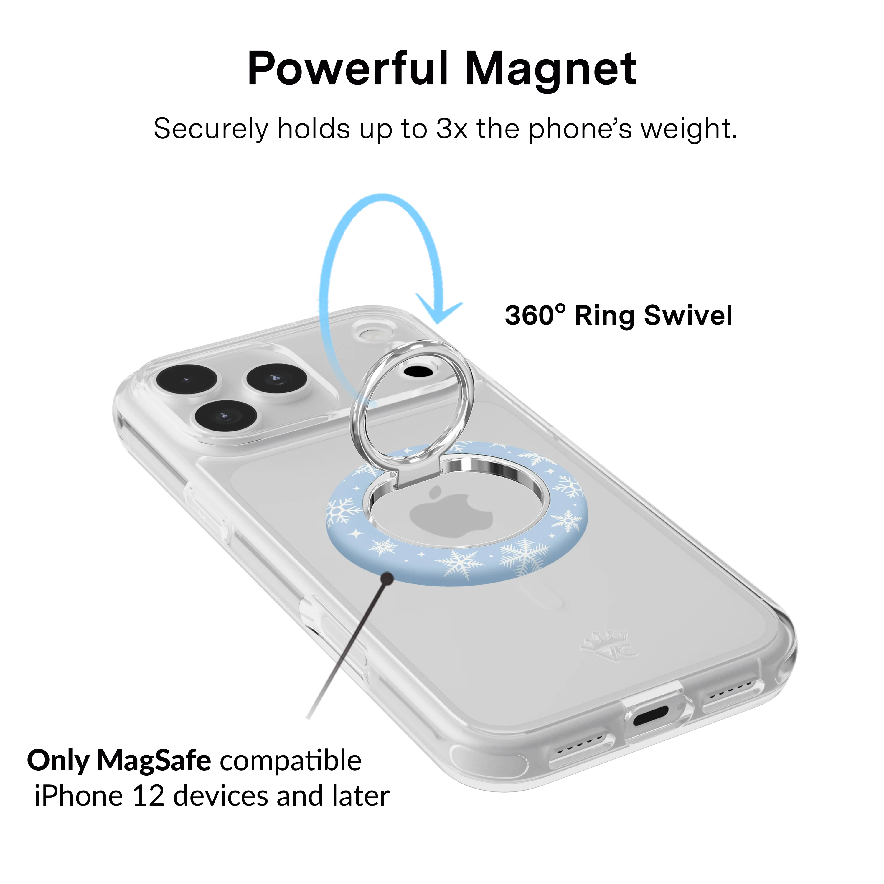 Snow Angel MagSafe Grip Ring - Image 3