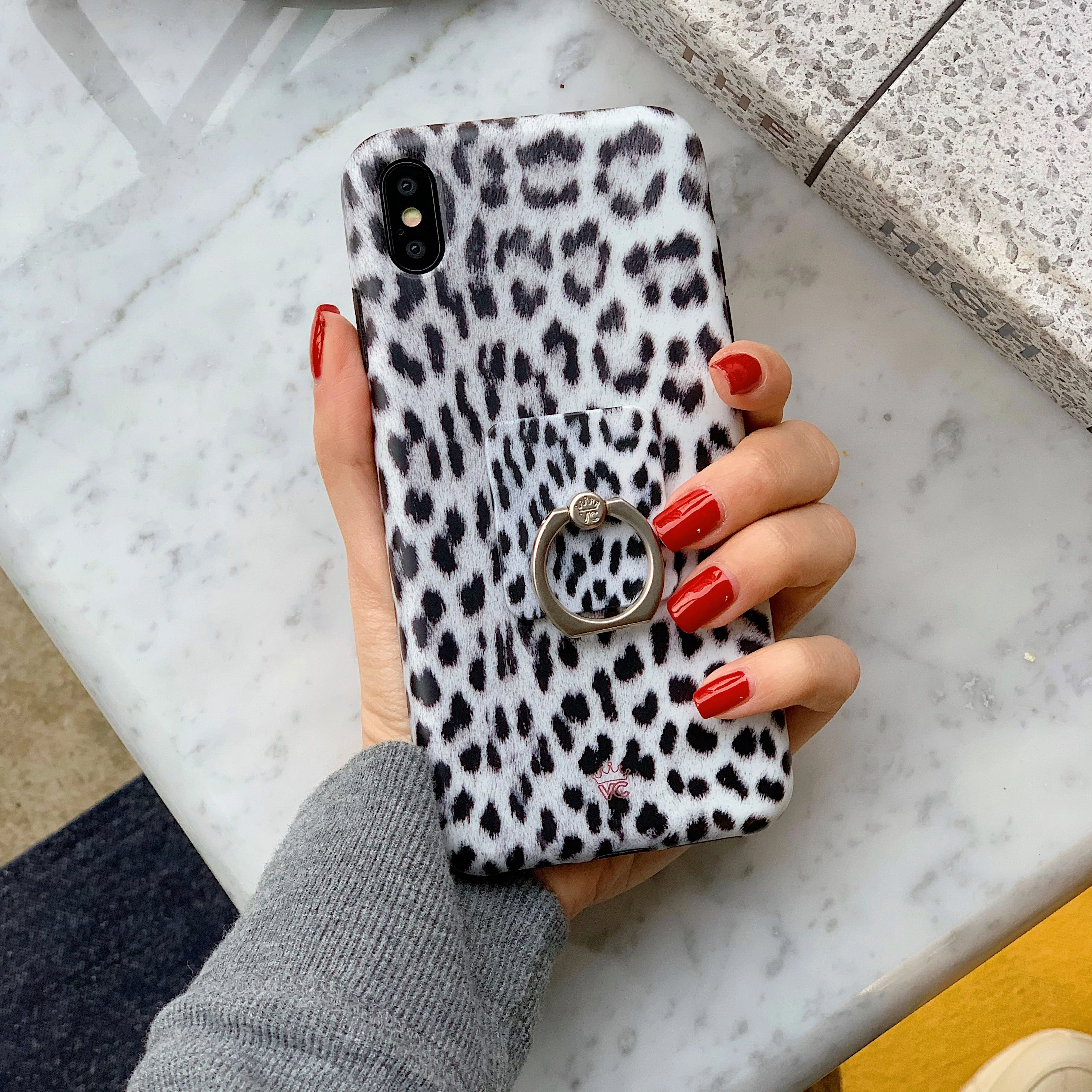 Snow Leopard iPhone Case - Image 30