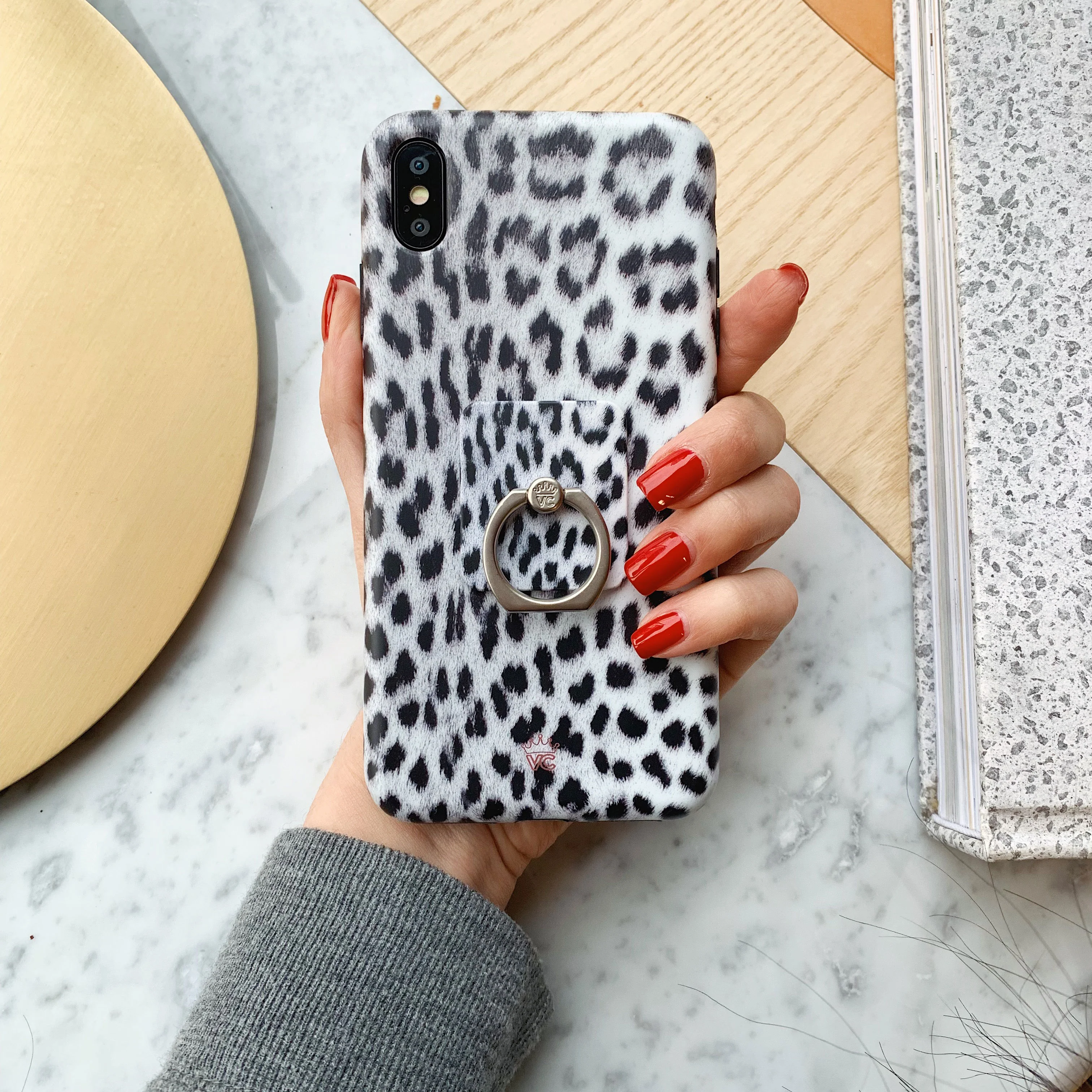 Snow Leopard iPhone Case - Image 37