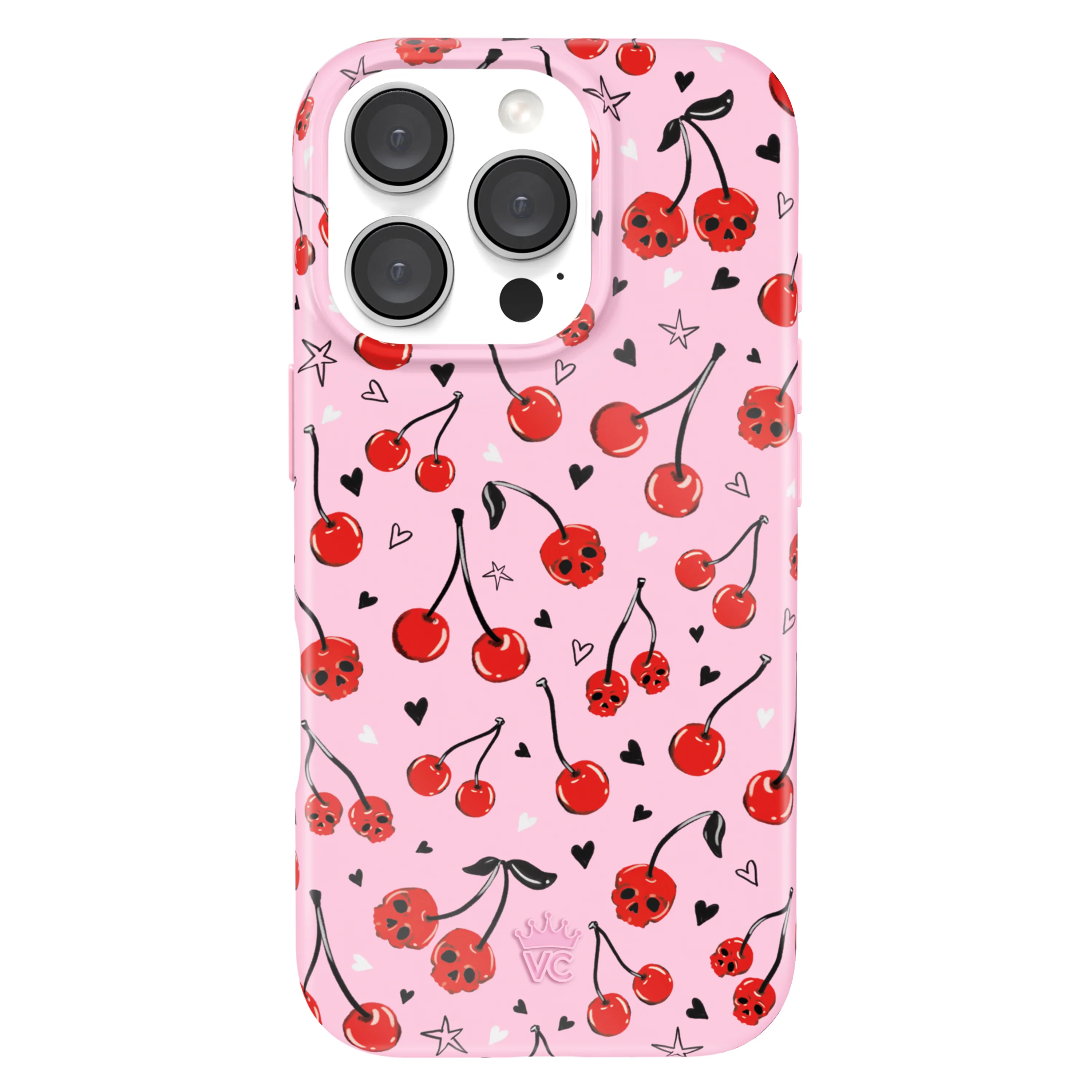 Sour Cherry Skulls iPhone Case - Image 11