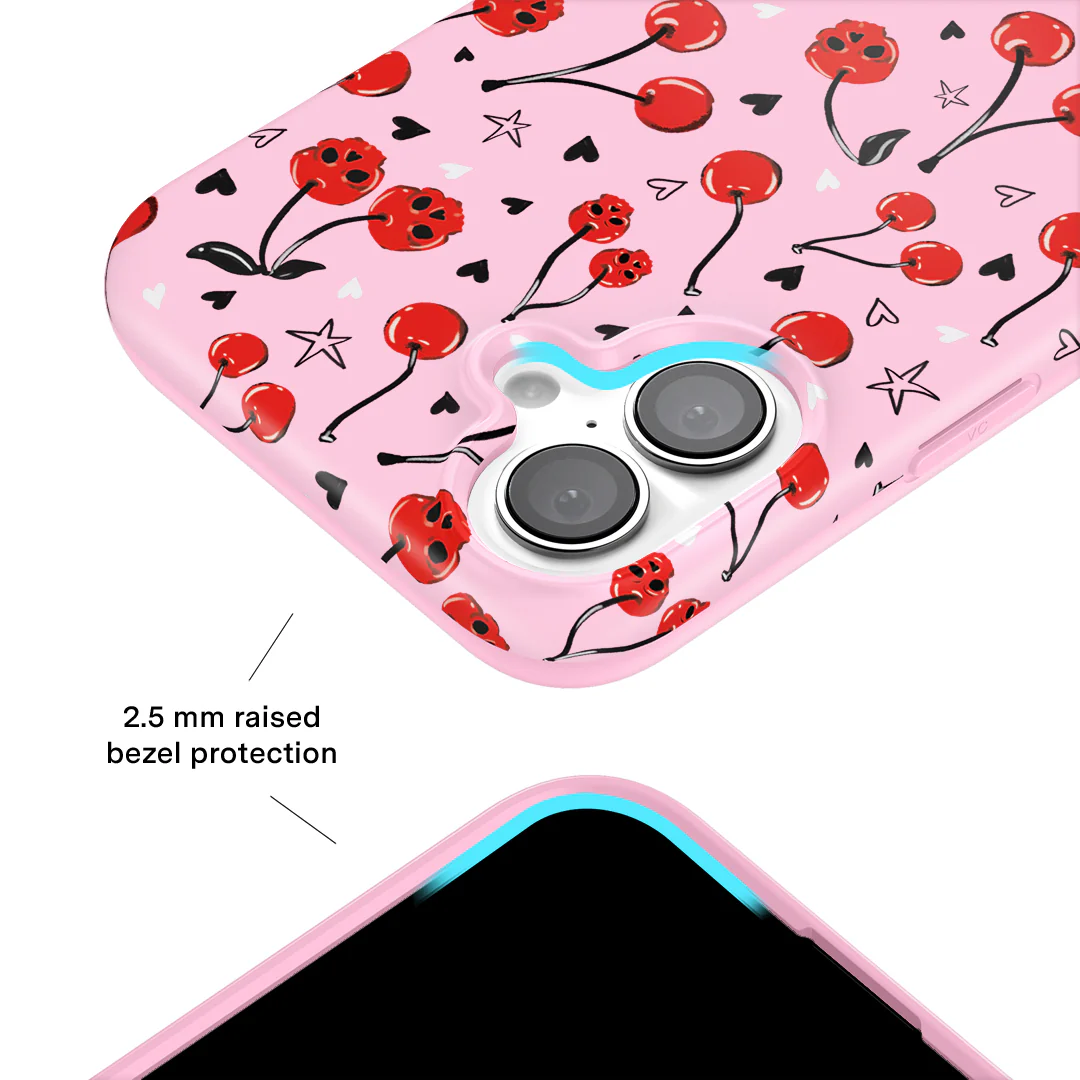 Sour Cherry Skulls iPhone Case - Image 17