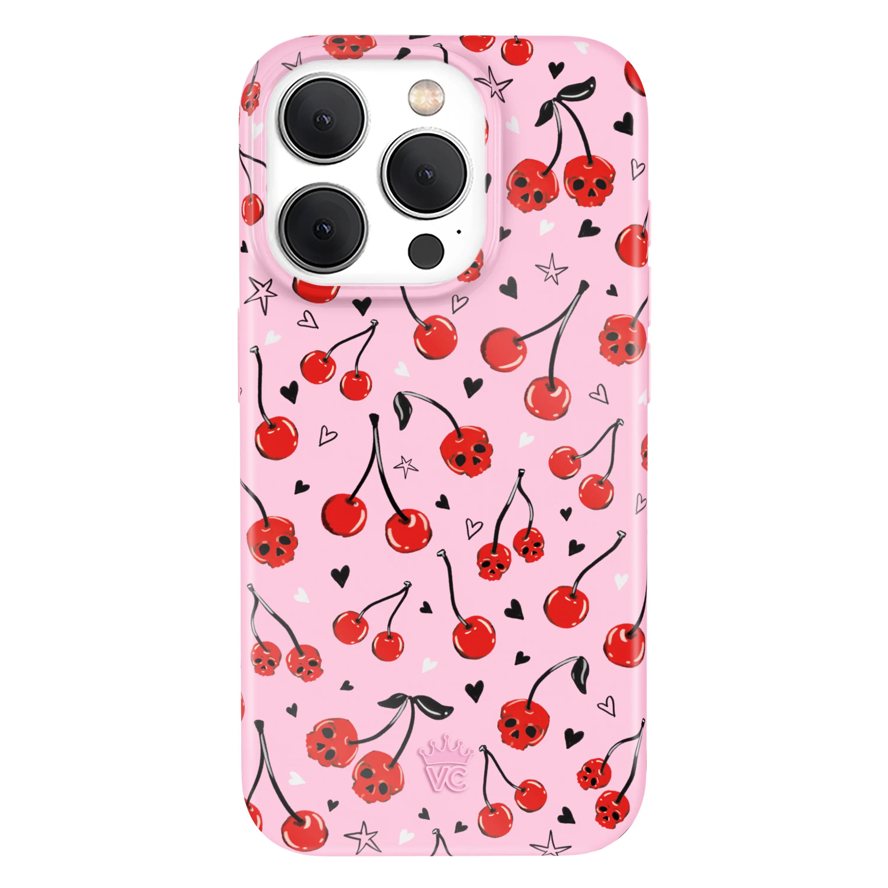 Sour Cherry Skulls iPhone Case - Image 31