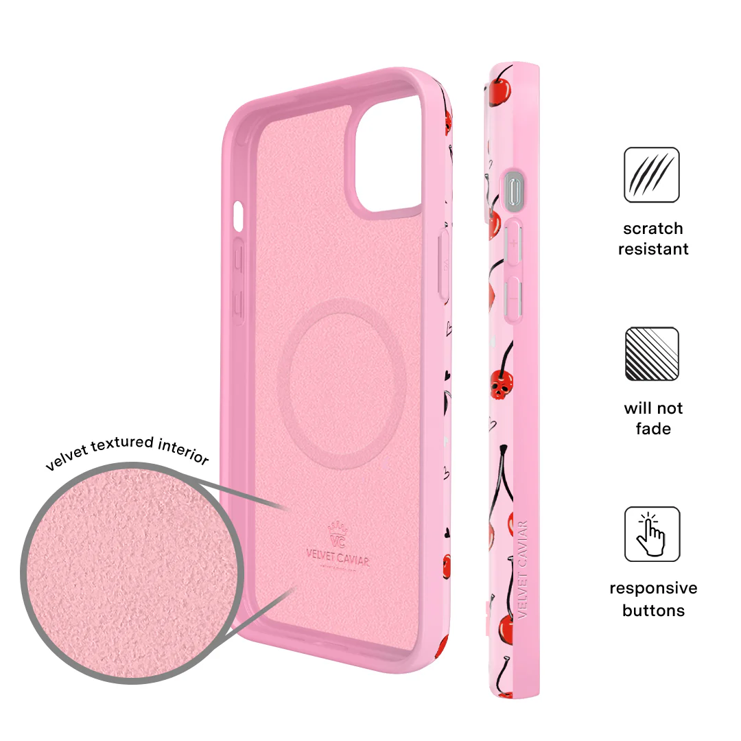 Sour Cherry Skulls iPhone Case - Image 40
