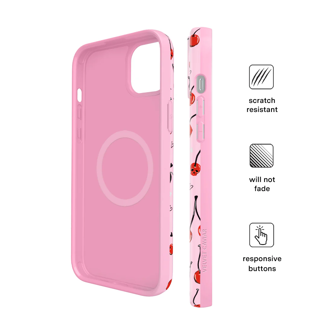 Sour Cherry Skulls iPhone Case - Image 45