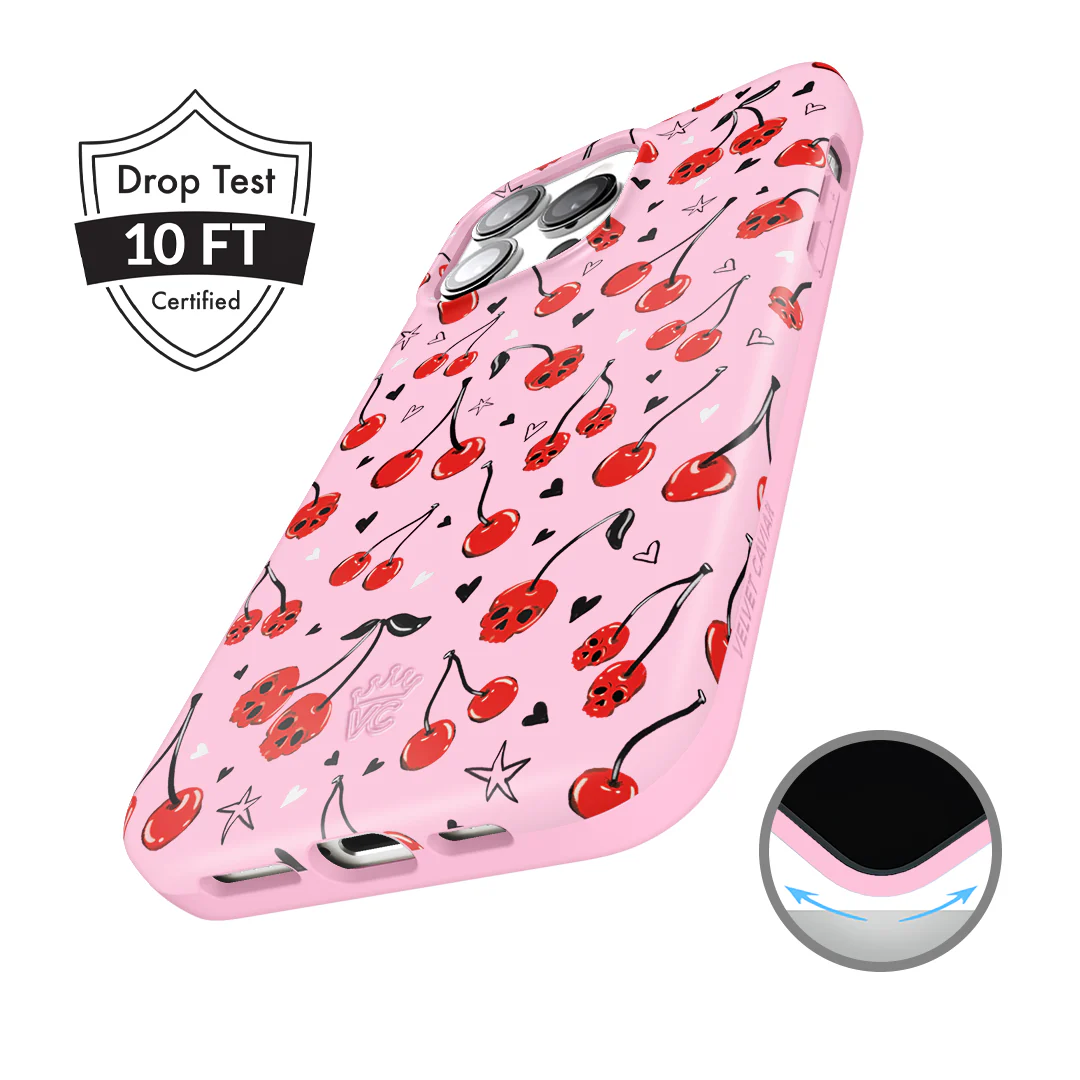 Sour Cherry Skulls iPhone Case - Image 54