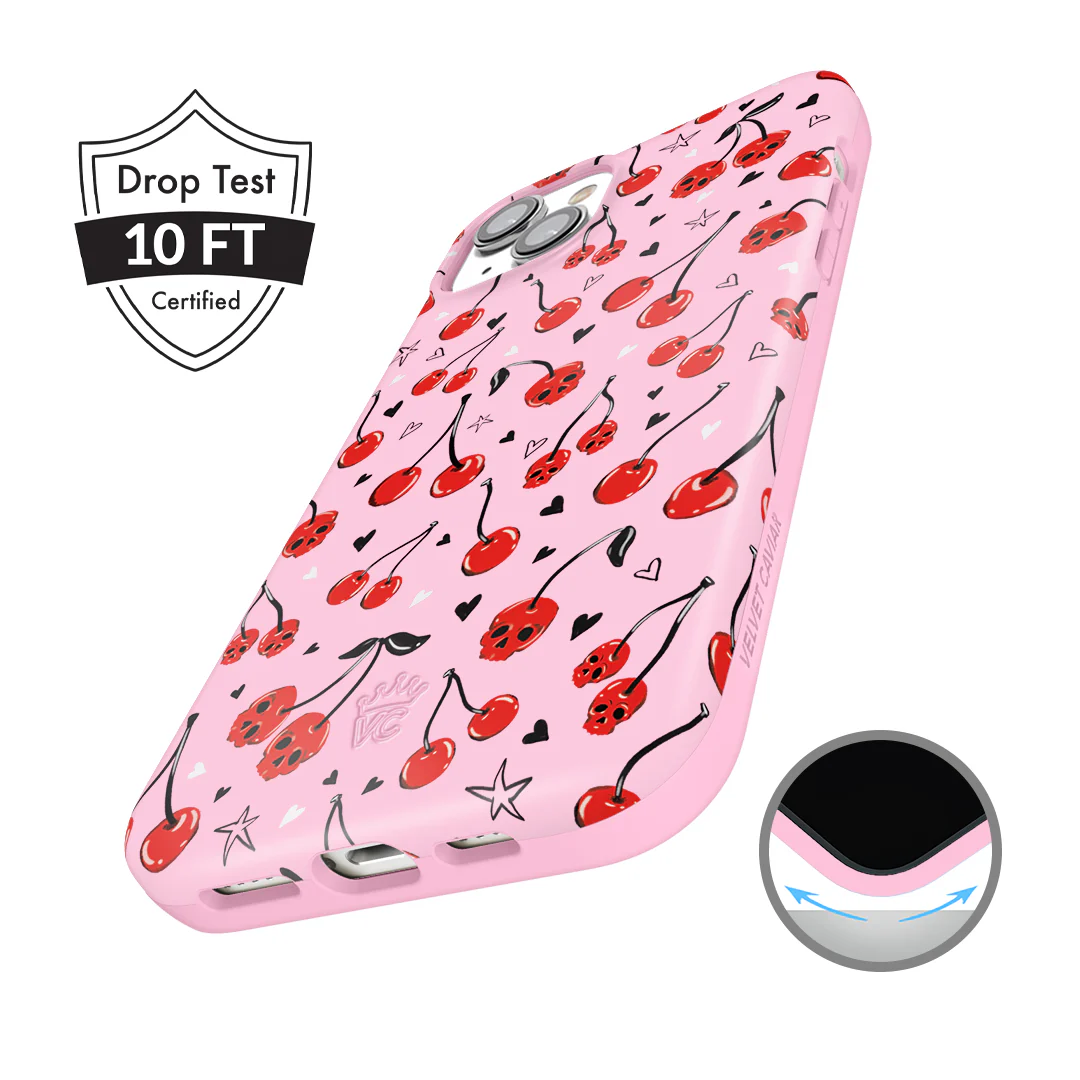 Sour Cherry Skulls iPhone Case - Image 59