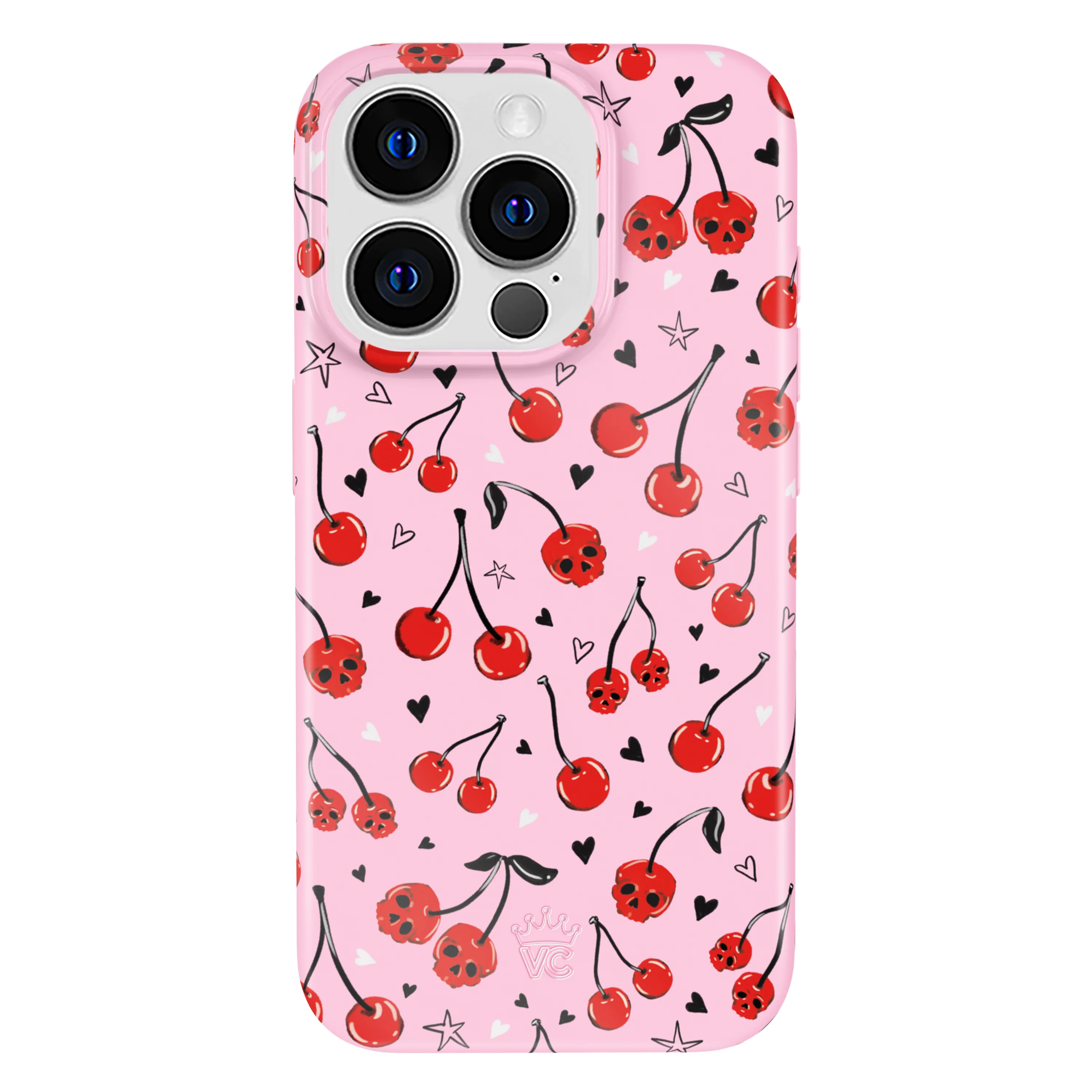 Sour Cherry Skulls iPhone Case - Image 66