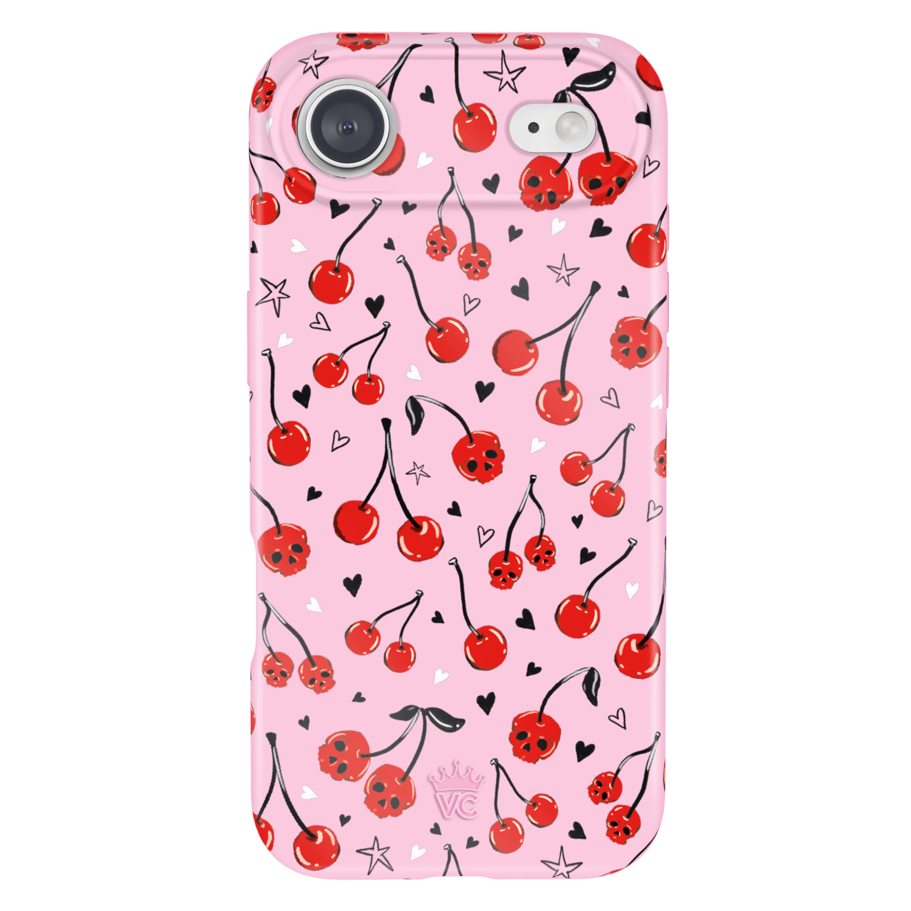 Sour Cherry Skulls iPhone Case - Image 76