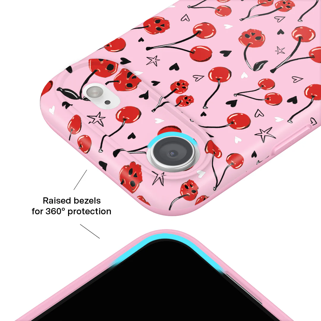 Sour Cherry Skulls iPhone Case - Image 78