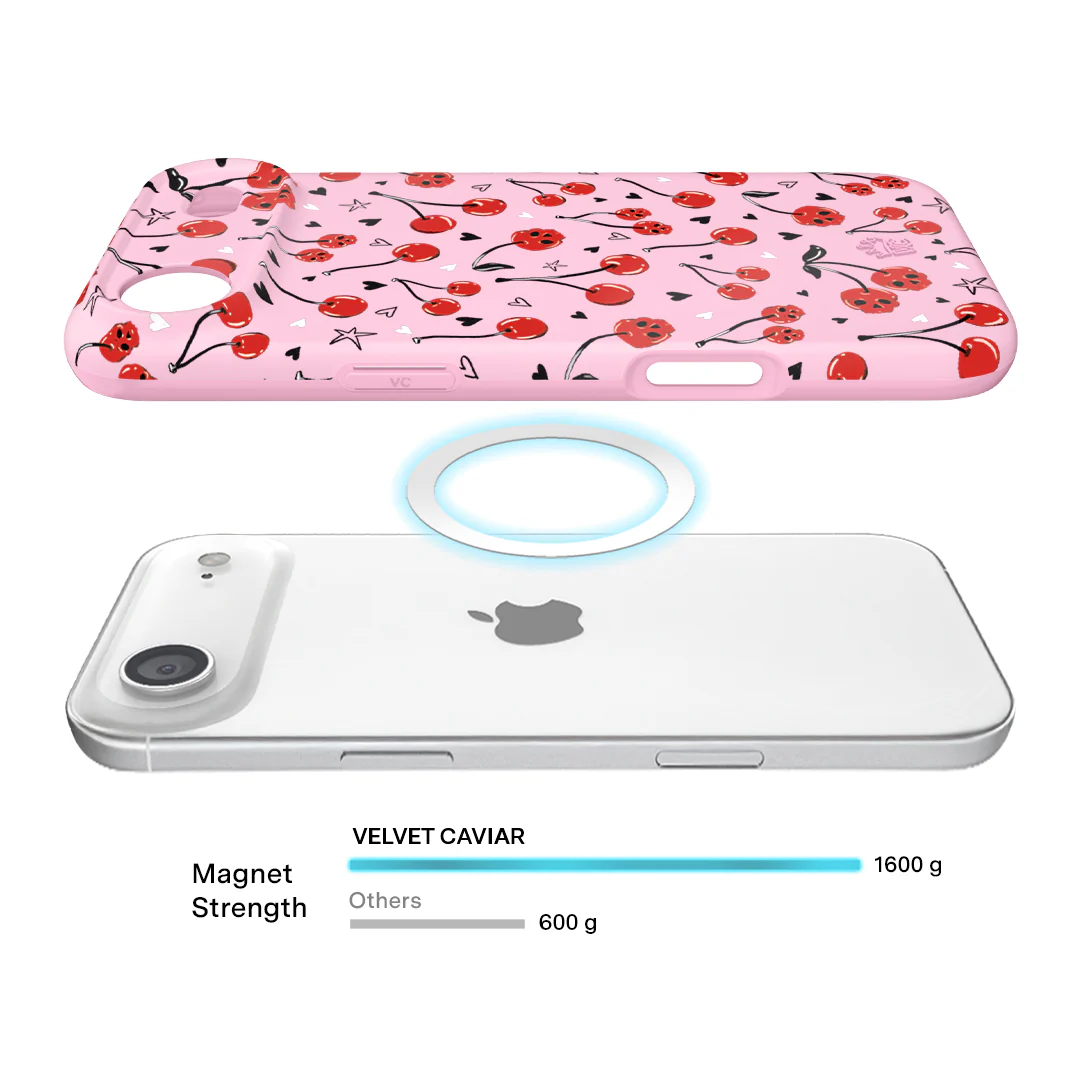 Sour Cherry Skulls iPhone Case - Image 79
