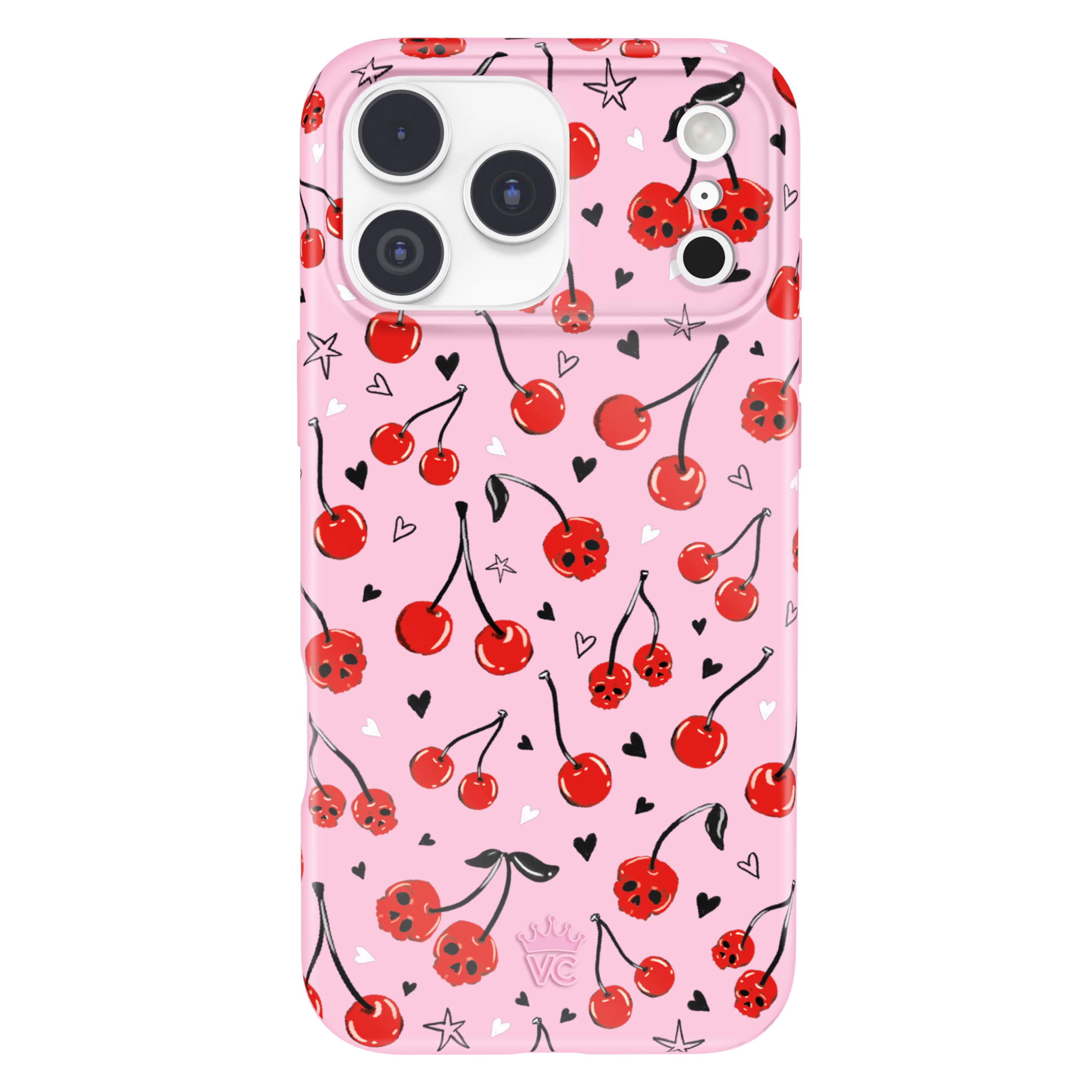 Sour Cherry Skulls iPhone Case - Image 81