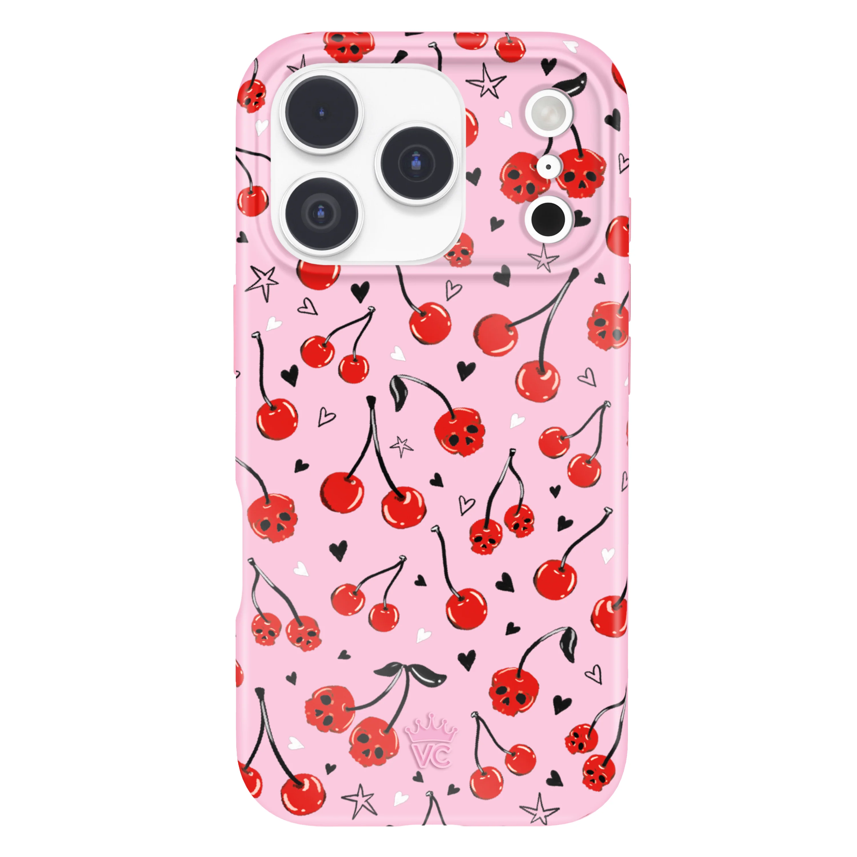 Sour Cherry Skulls iPhone Case - Image 86