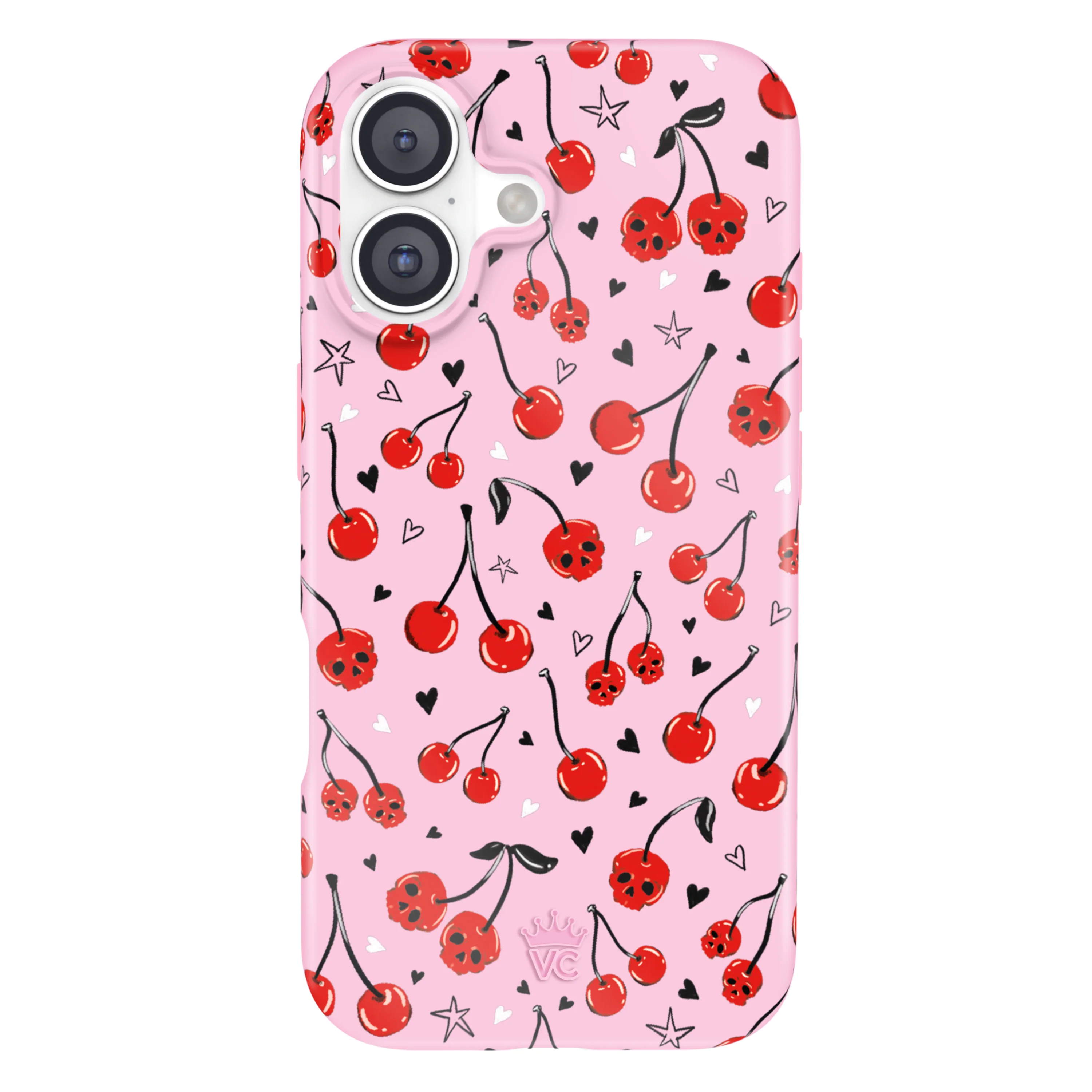 Sour Cherry Skulls iPhone Case - Image 91