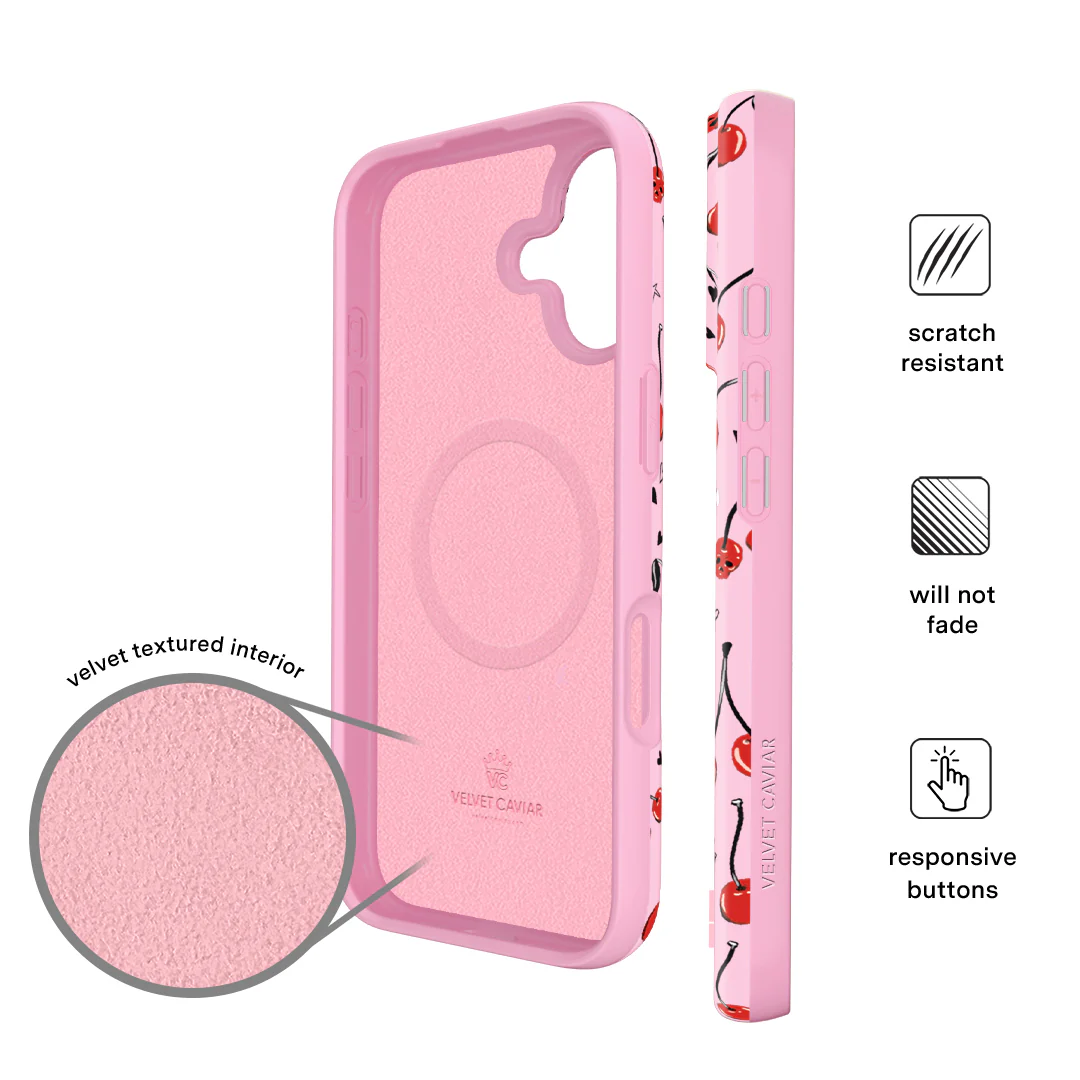 Sour Cherry Skulls iPhone Case - Image 95