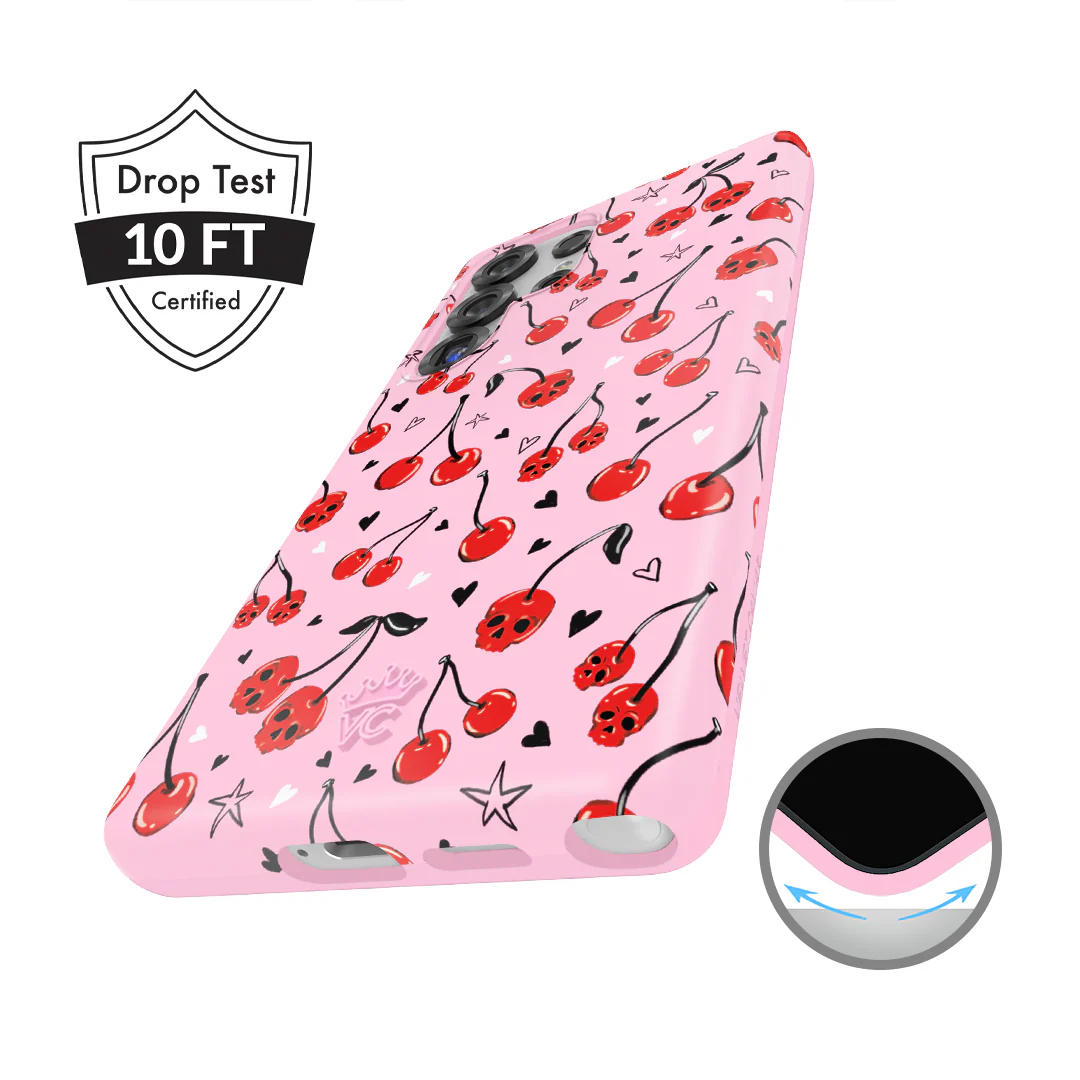 Sour Cherry Skulls Samsung Case - Image 14