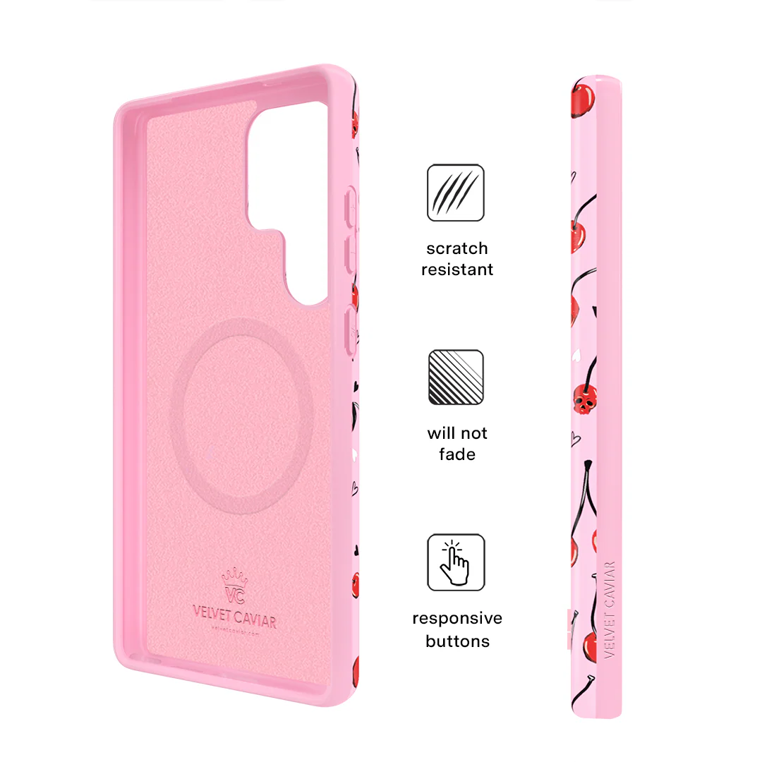 Sour Cherry Skulls Samsung Case - Image 15