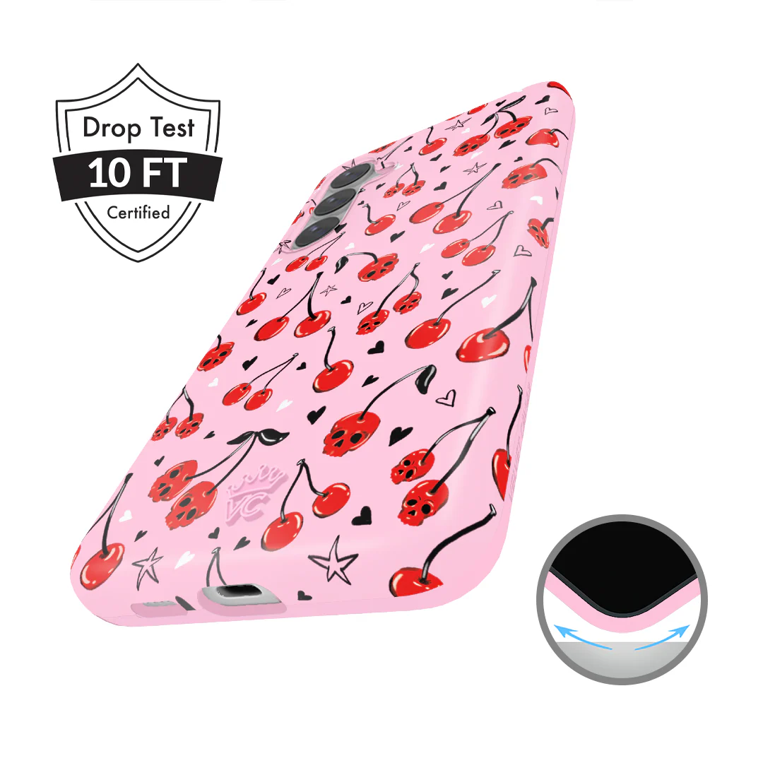 Sour Cherry Skulls Samsung Case - Image 19