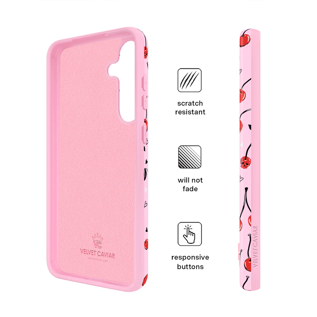 Sour Cherry Skulls Samsung Case - Image 25