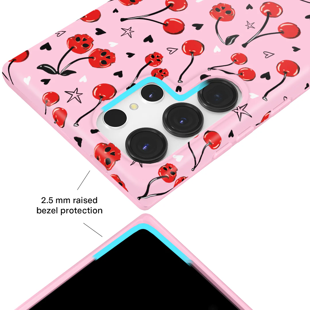 Sour Cherry Skulls Samsung Case - Image 27