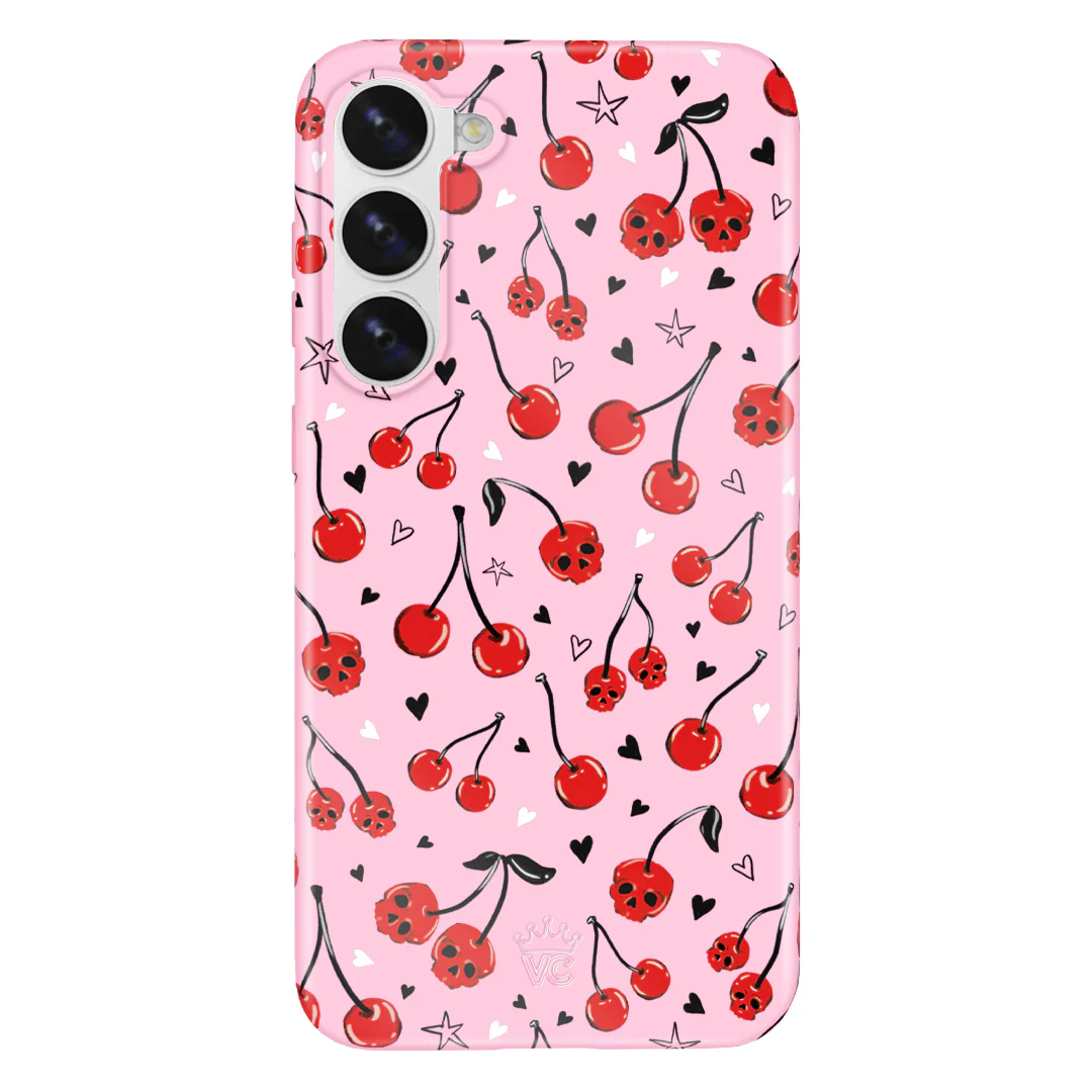 Sour Cherry Skulls Samsung Case - Image 31