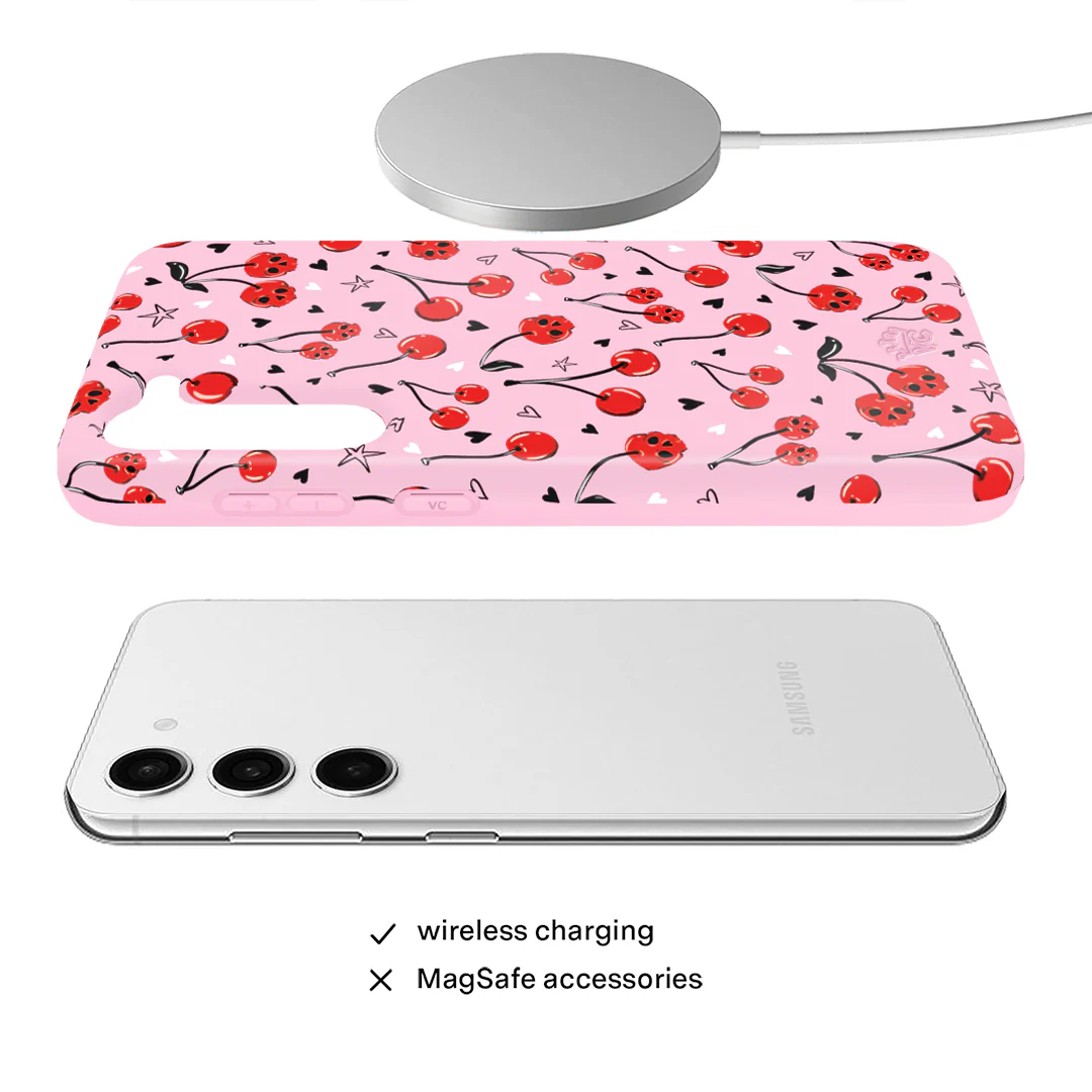 Sour Cherry Skulls Samsung Case - Image 33