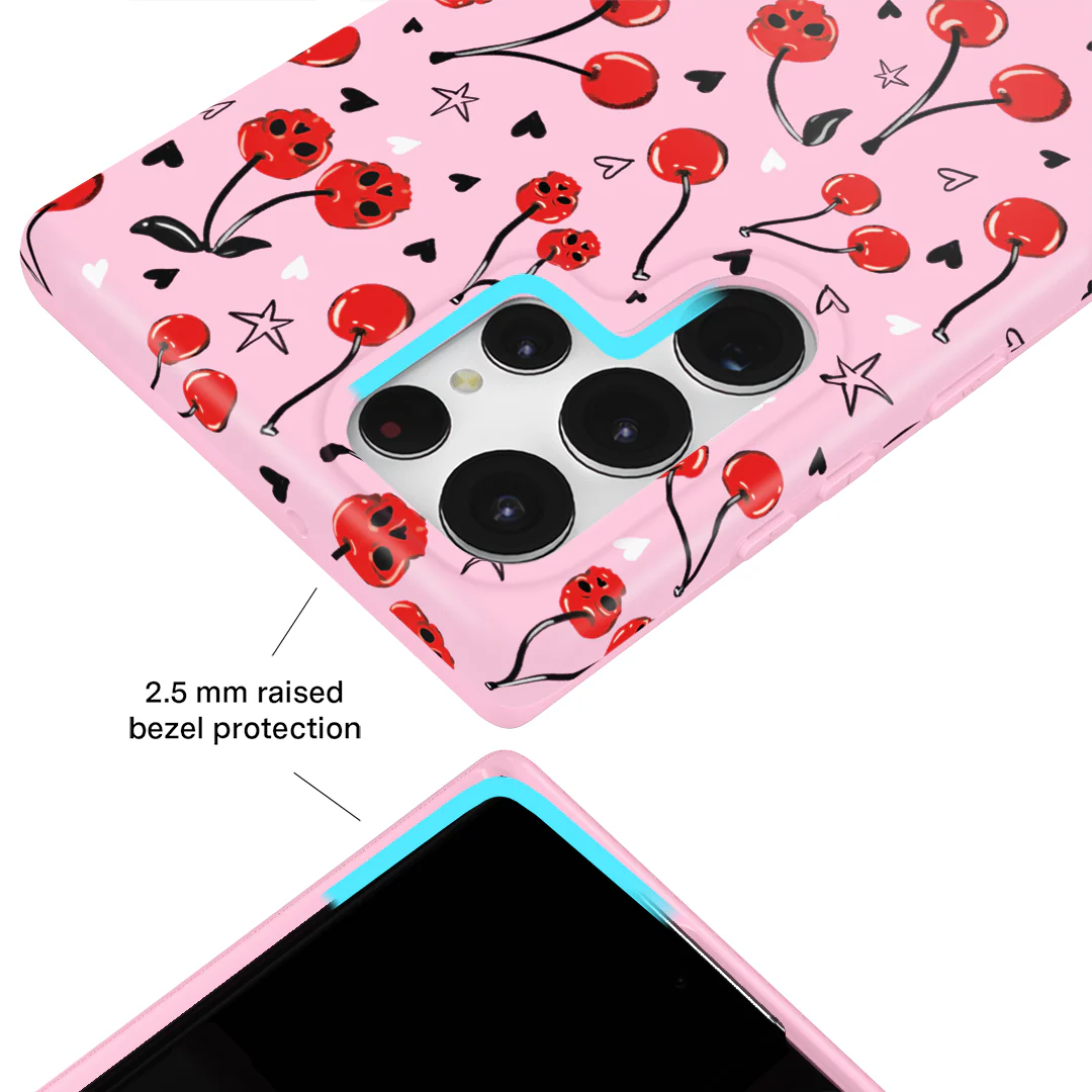 Sour Cherry Skulls Samsung Case - Image 42