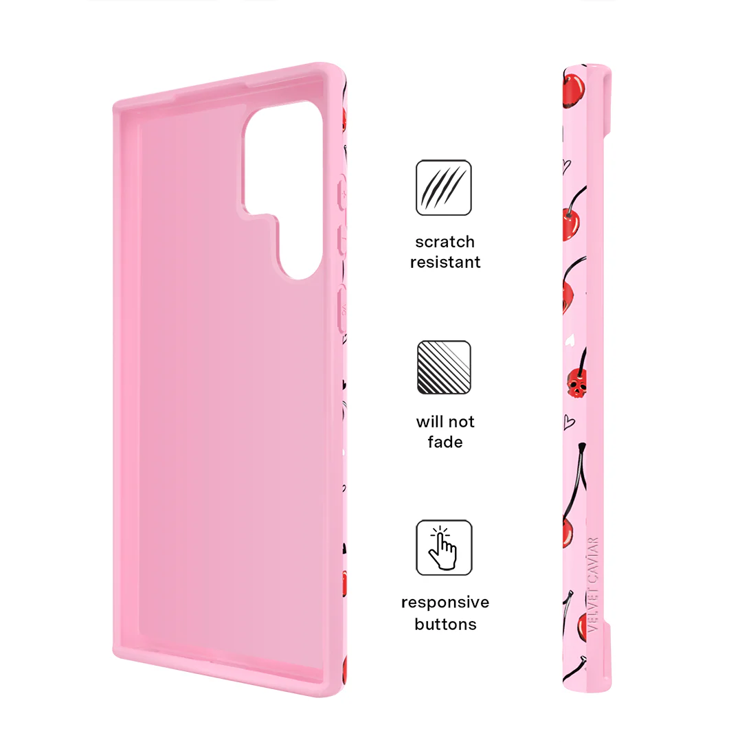 Sour Cherry Skulls Samsung Case - Image 45