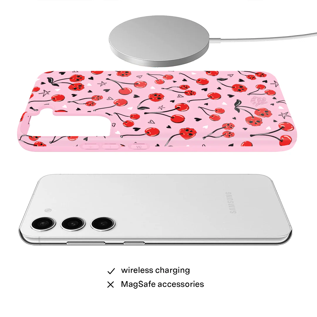 Sour Cherry Skulls Samsung Case - Image 48