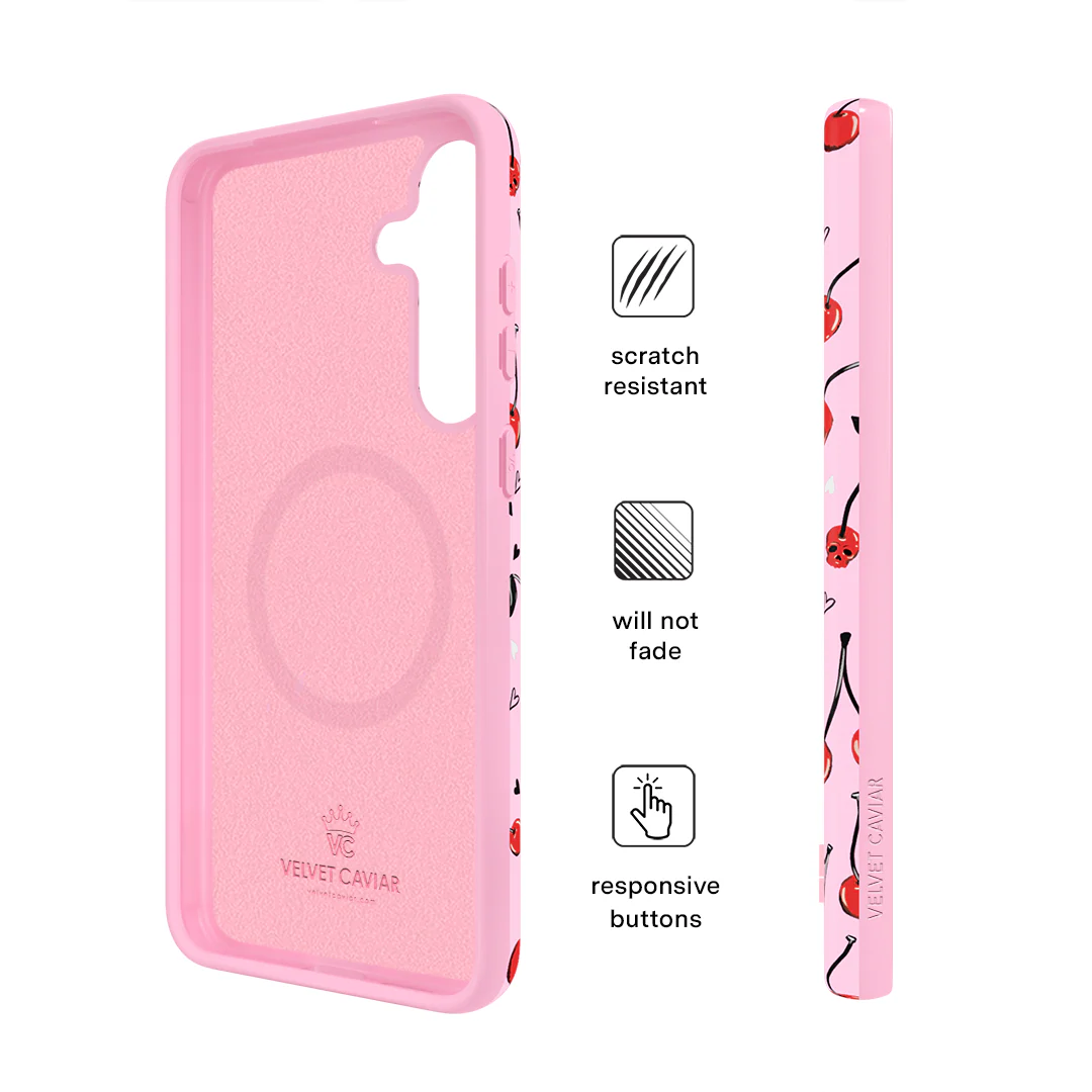 Sour Cherry Skulls Samsung Case - Image 5
