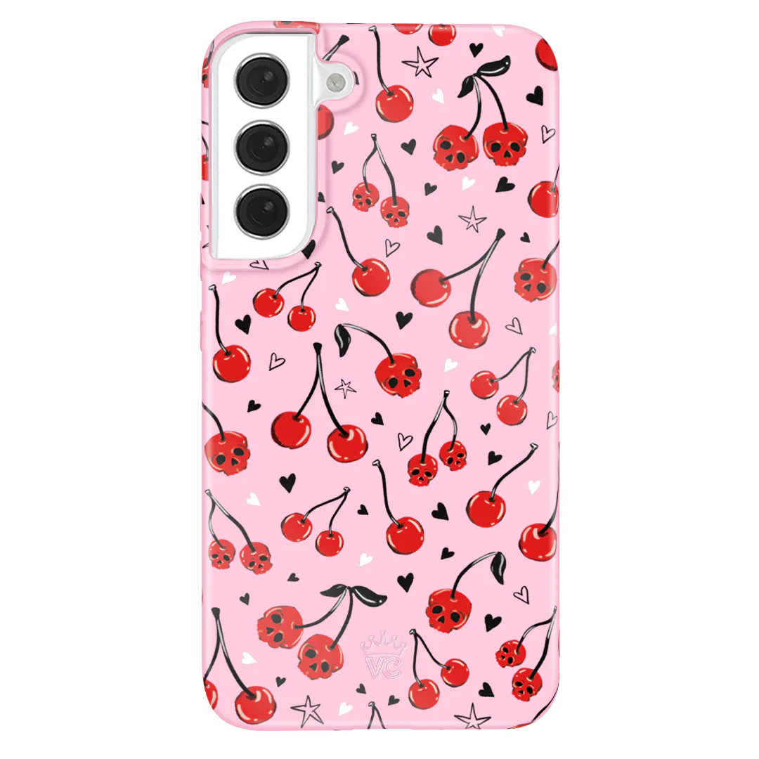 Sour Cherry Skulls Samsung Case - Image 51