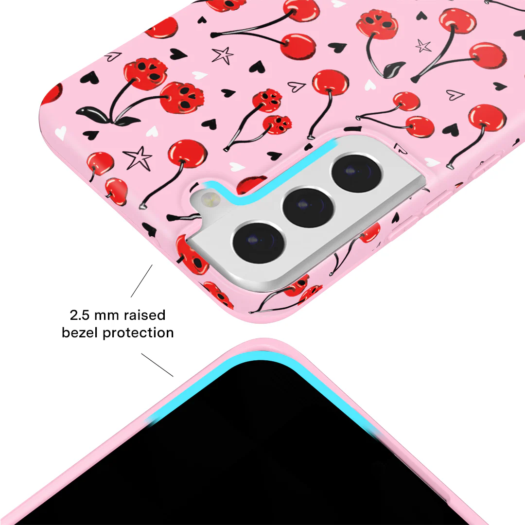 Sour Cherry Skulls Samsung Case - Image 52