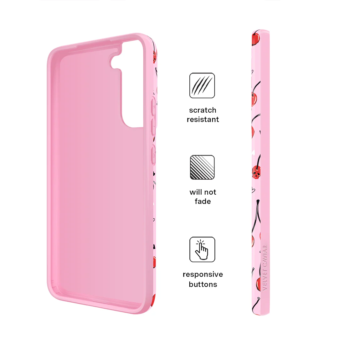 Sour Cherry Skulls Samsung Case - Image 55