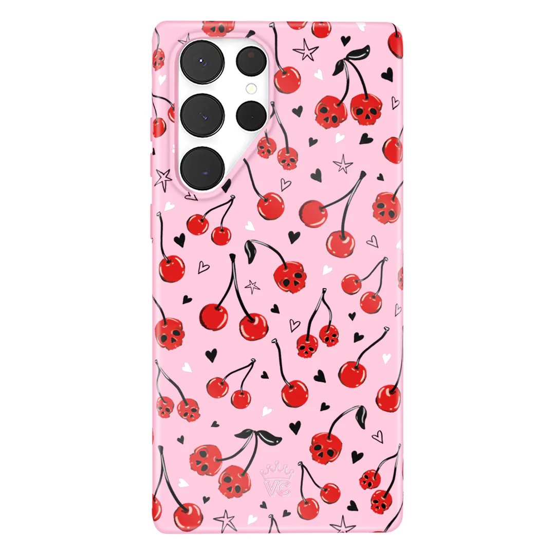 Sour Cherry Skulls Samsung Case - Image 56