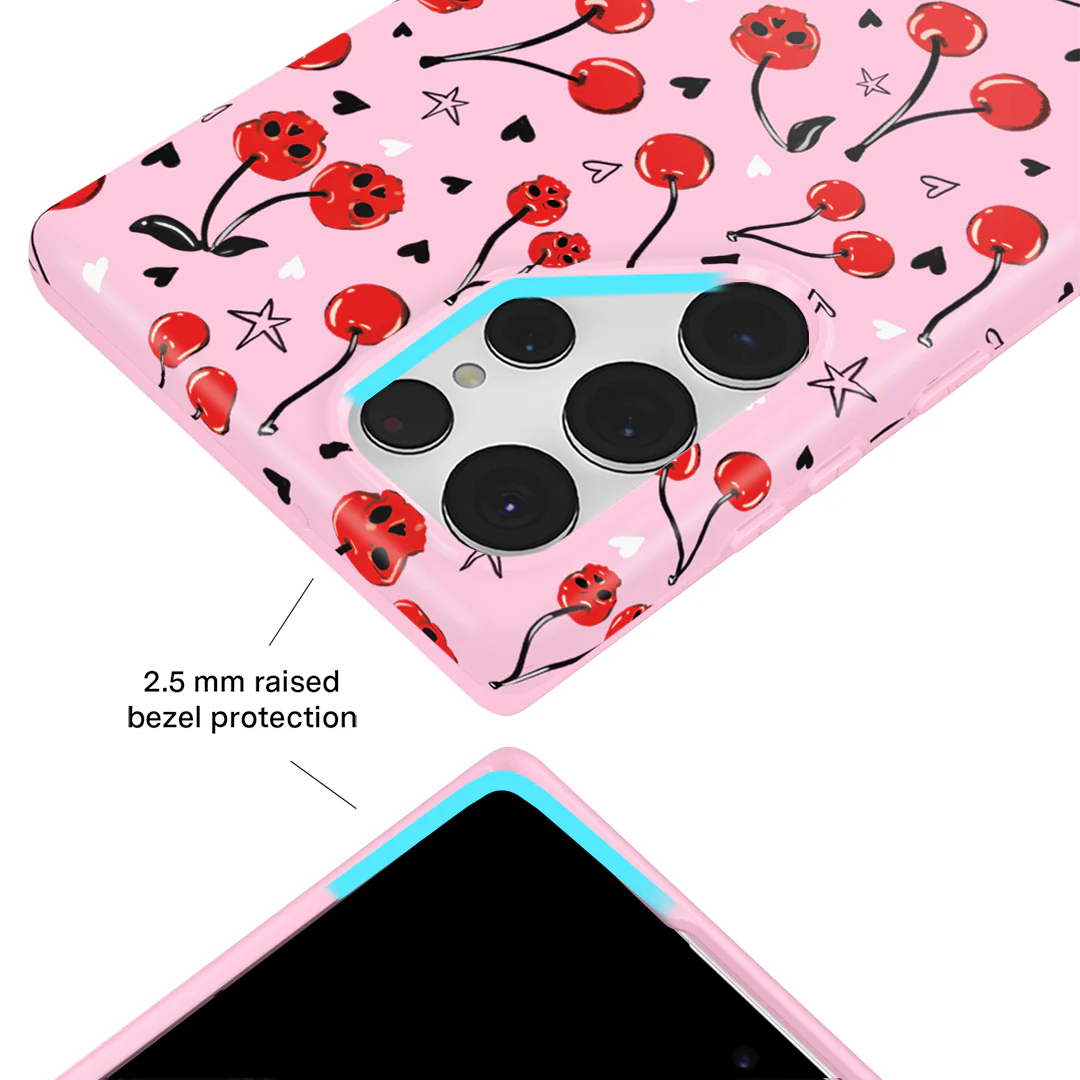 Sour Cherry Skulls Samsung Case - Image 57