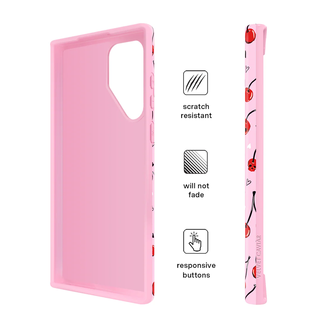 Sour Cherry Skulls Samsung Case - Image 60