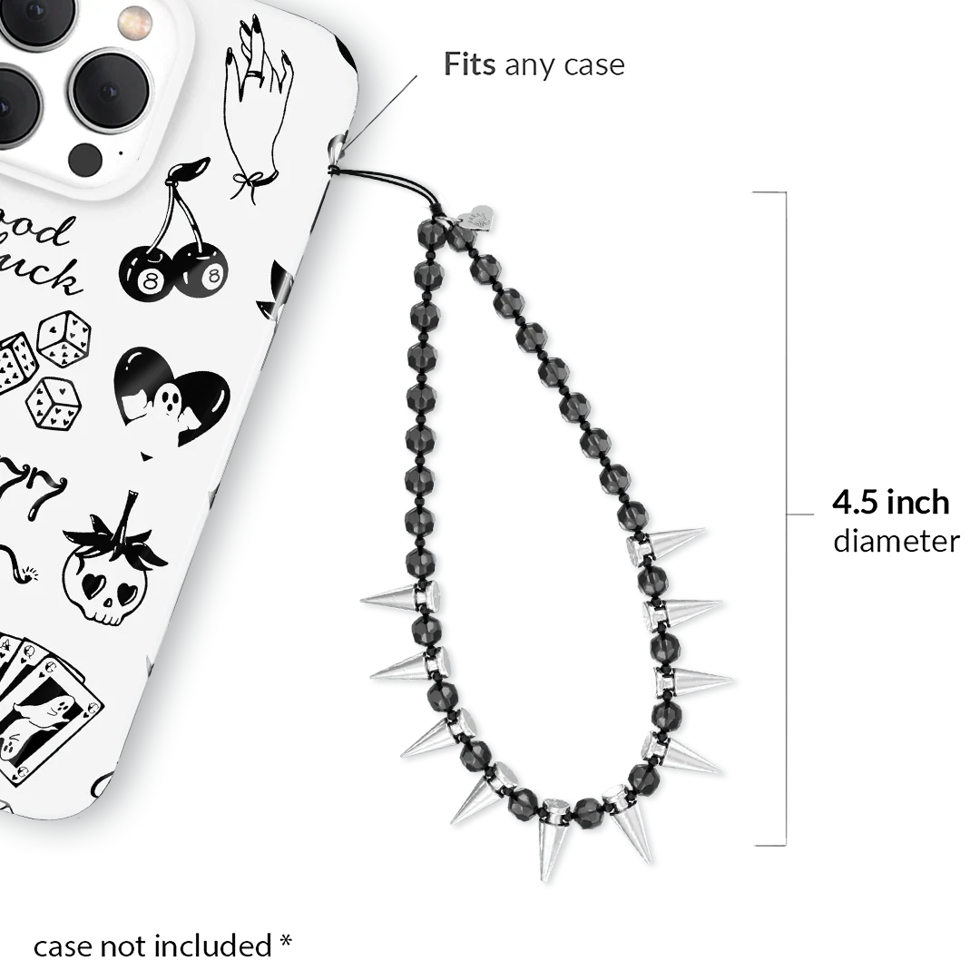 Studs & Spikes Phone Charm - Image 3